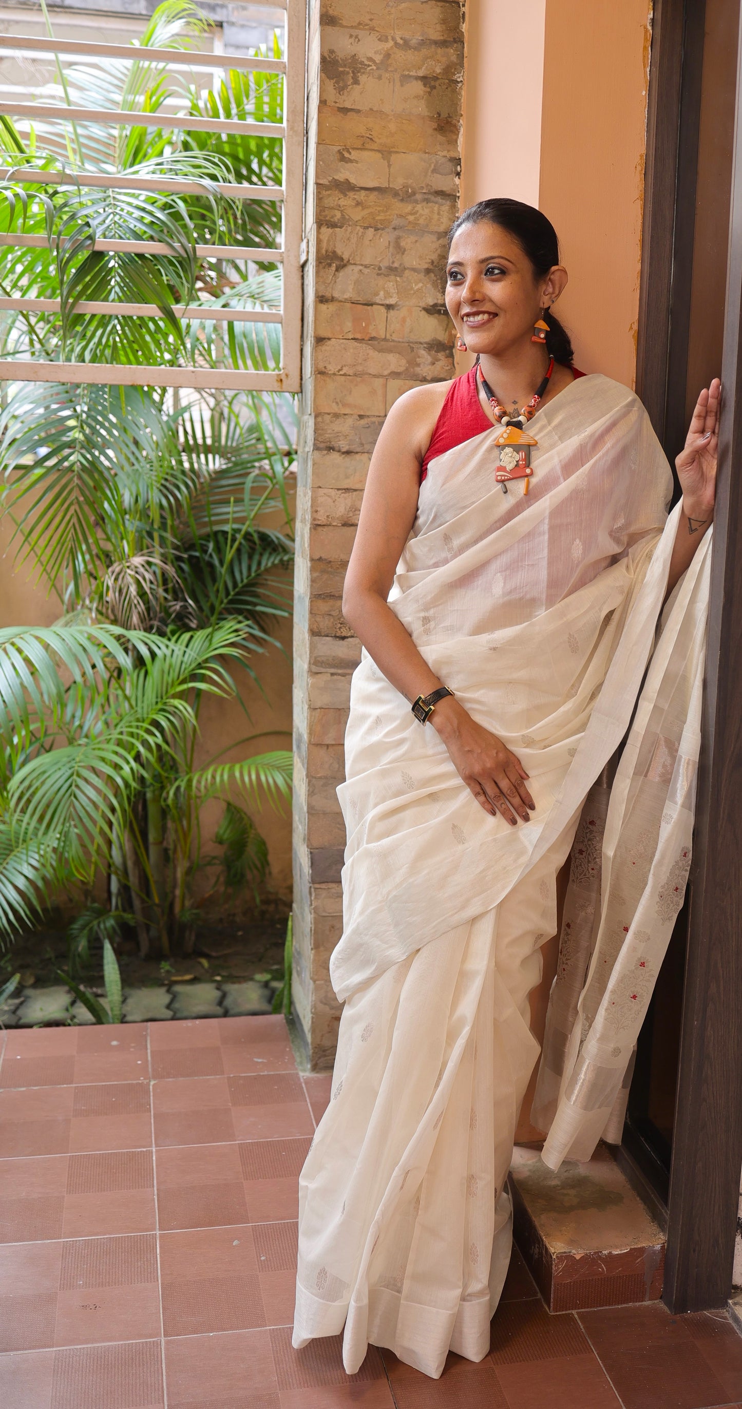 Vighnesh Poly Ceramic Necklace & Earring set