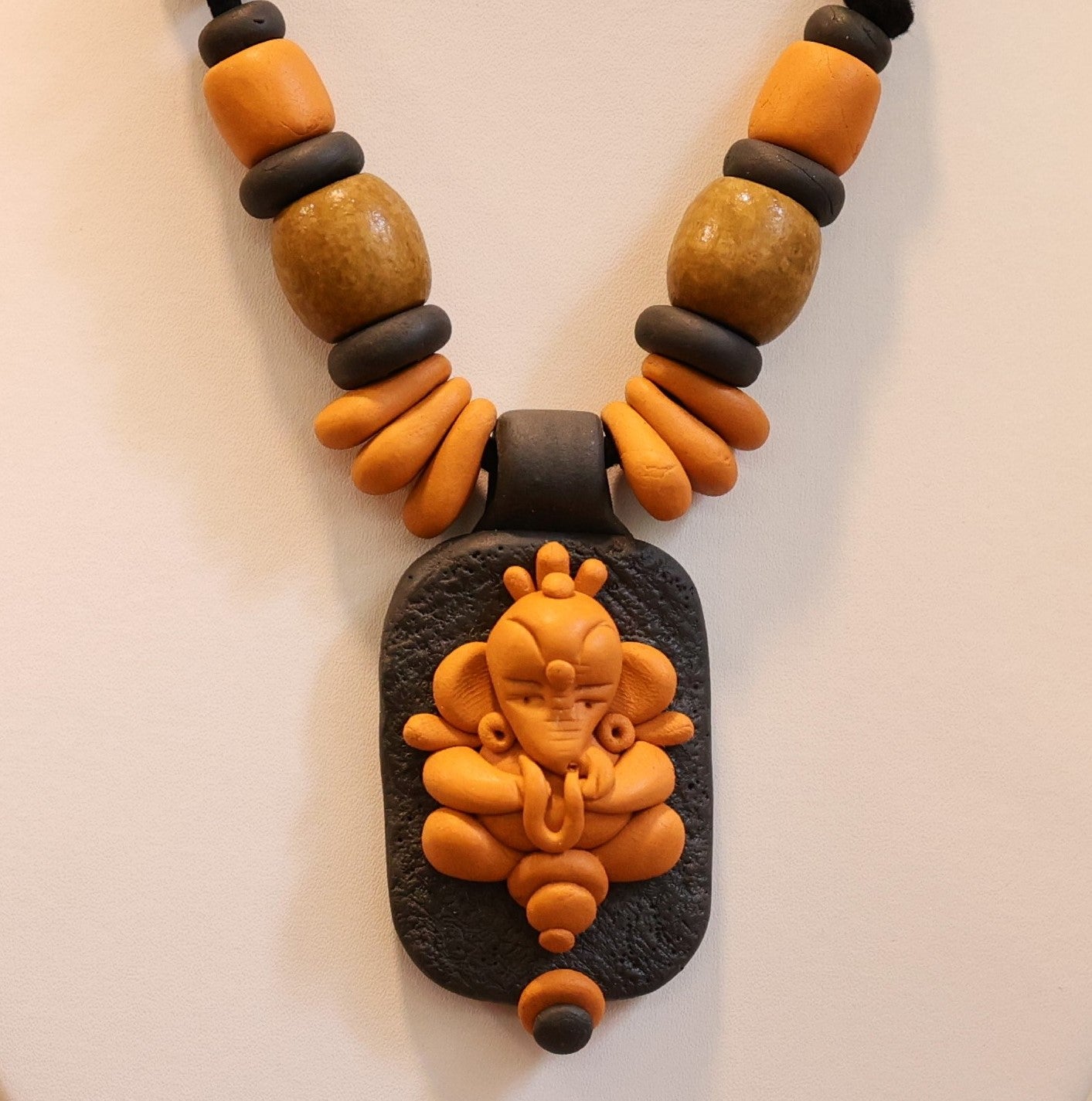 Devavrata Poly Ceramic Necklace & Earring set