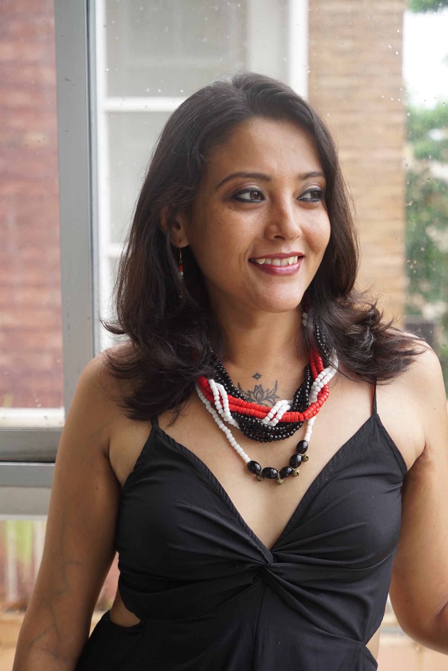 Mia Naga Tribal Necklace & Earrings set