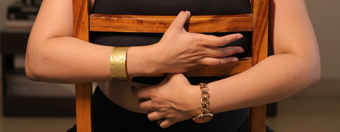 Sakhi Contemporary Dokra Bracelet