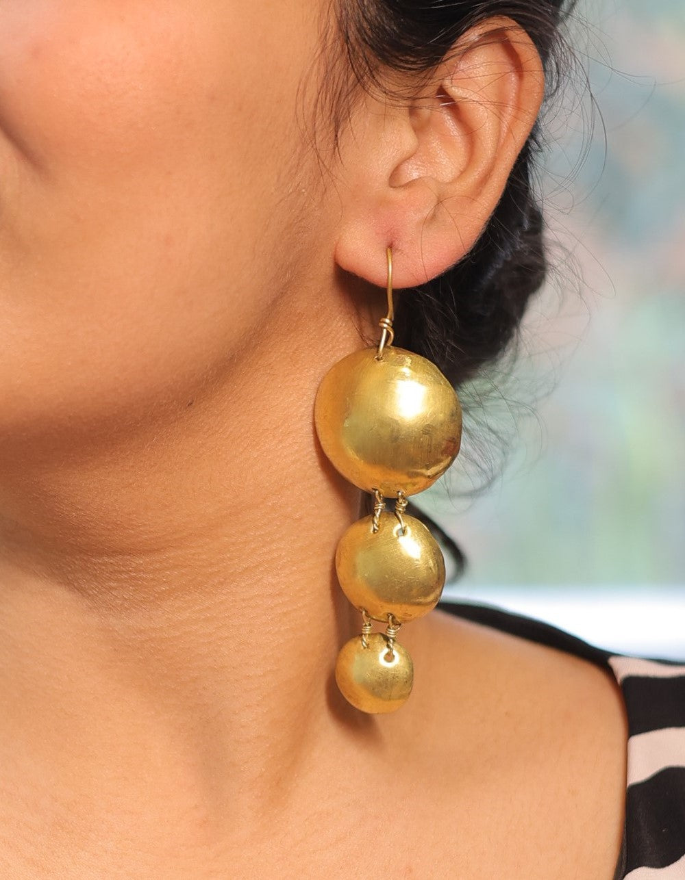 Namita Contemporary Dokra Earrings