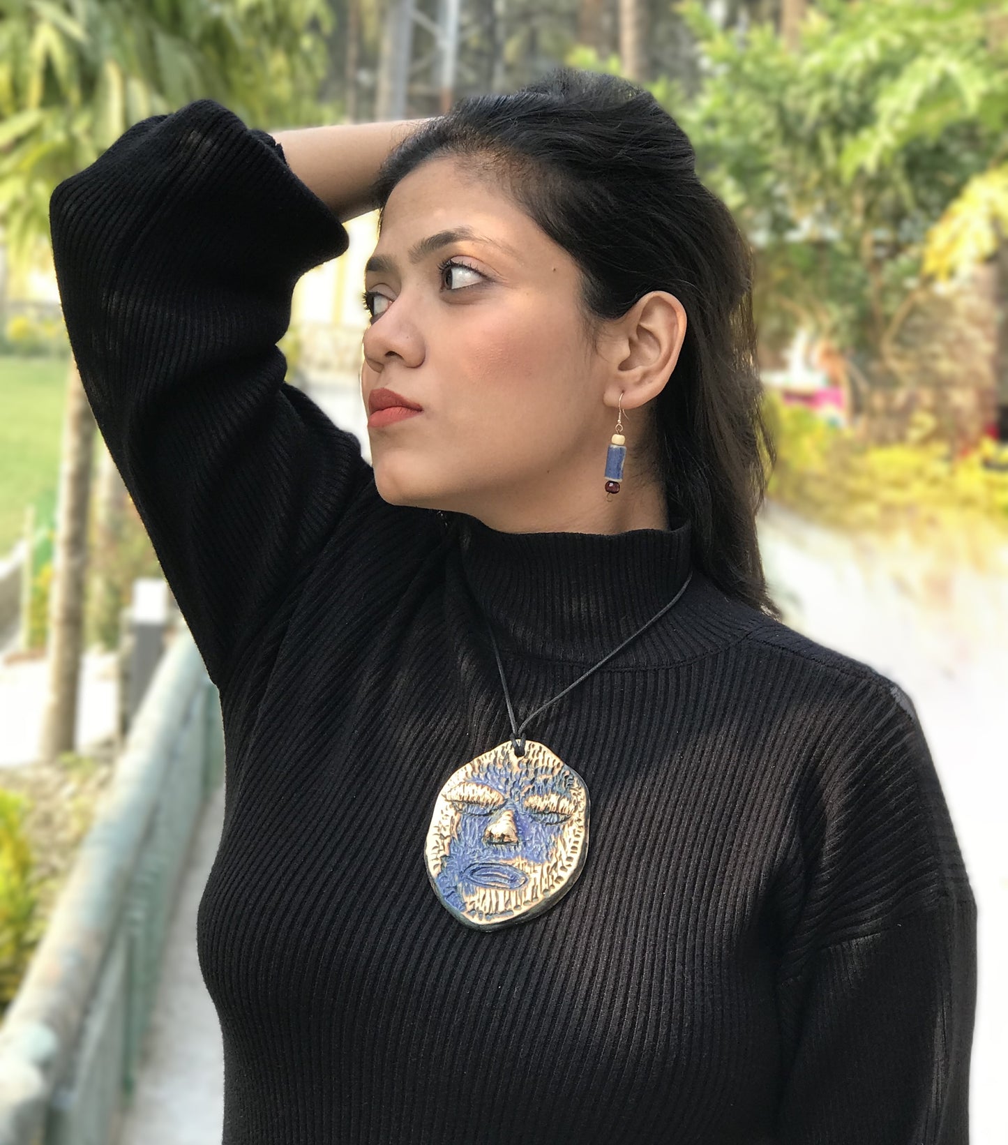 Isla Ceramic Necklace & Earring set