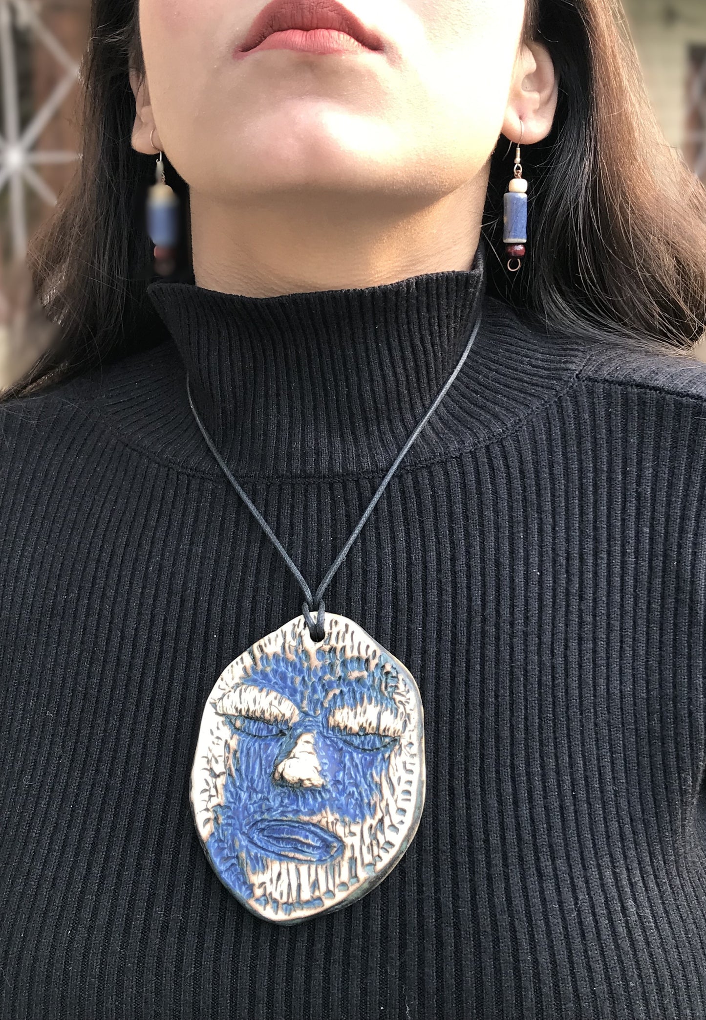 Isla Ceramic Necklace & Earring set