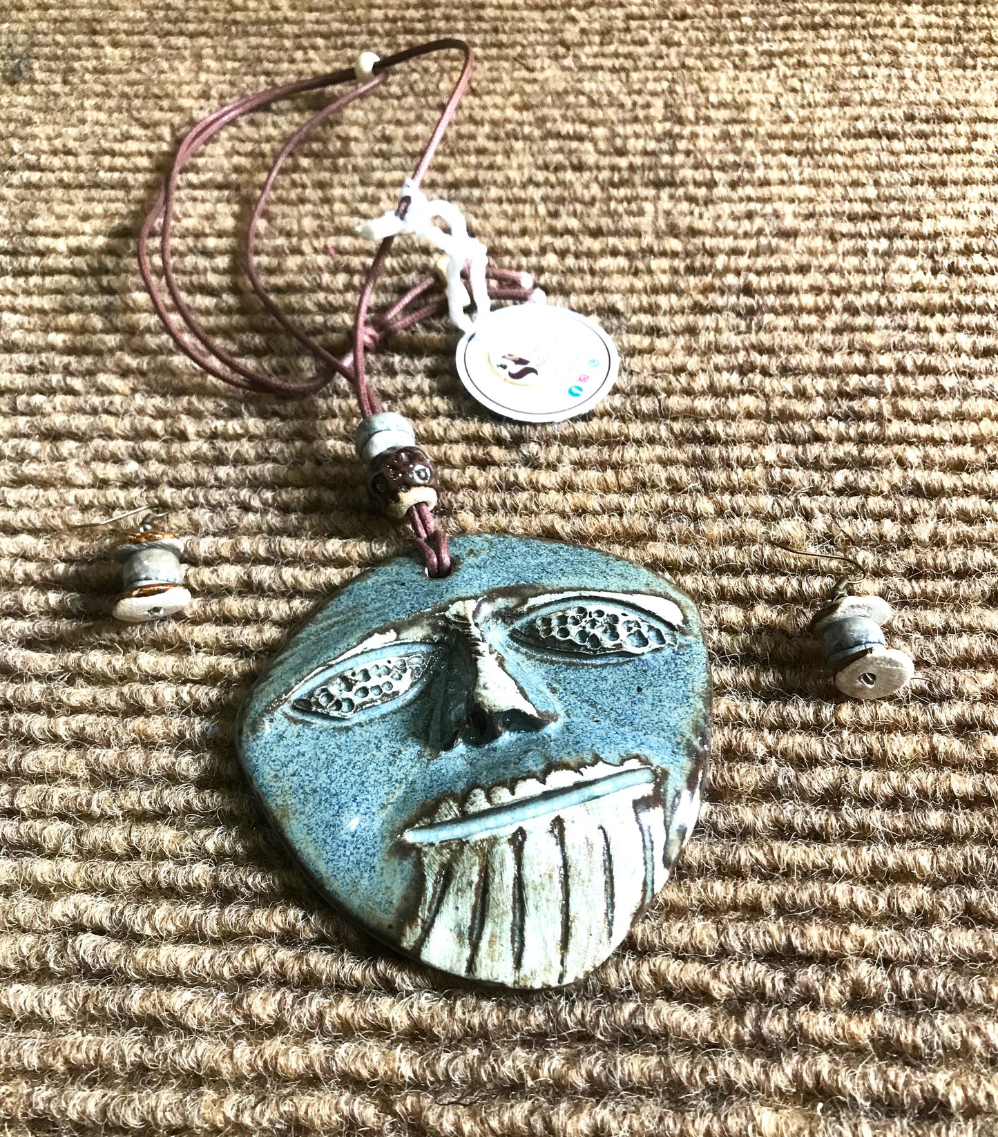 Andie Ceramic Necklace & Earring set