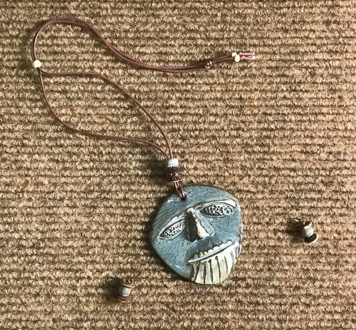 Andie Ceramic Necklace & Earring set