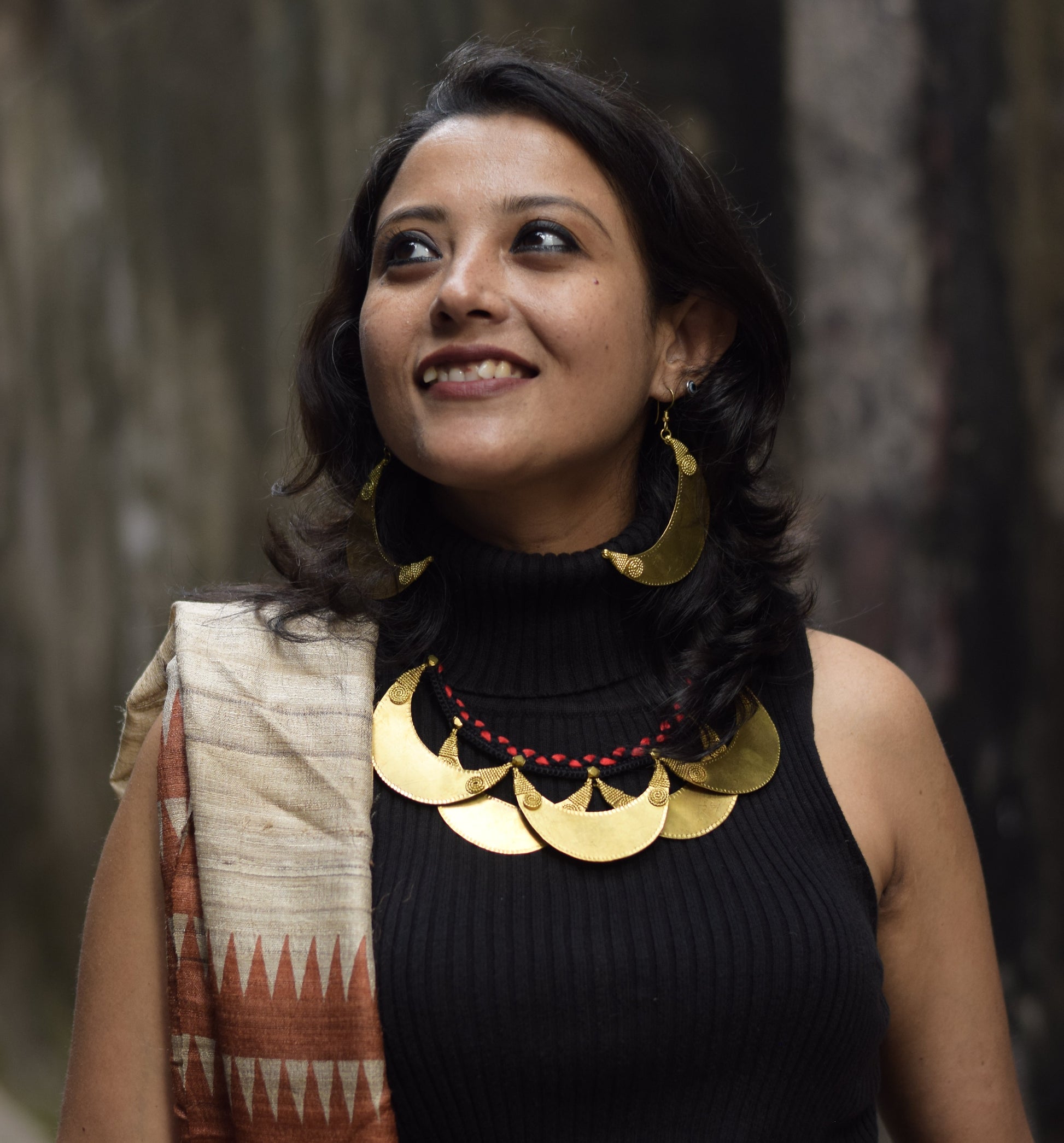 Ojasvi Dokra Jewellery Necklace & Earrings Set