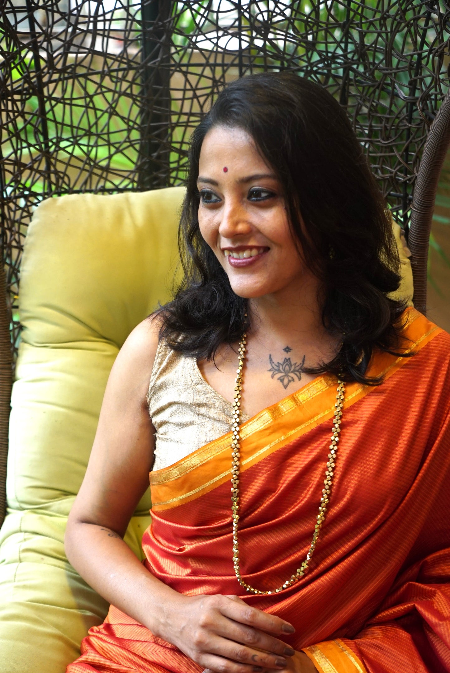 Aashna Dokra Necklace & Earrings  set