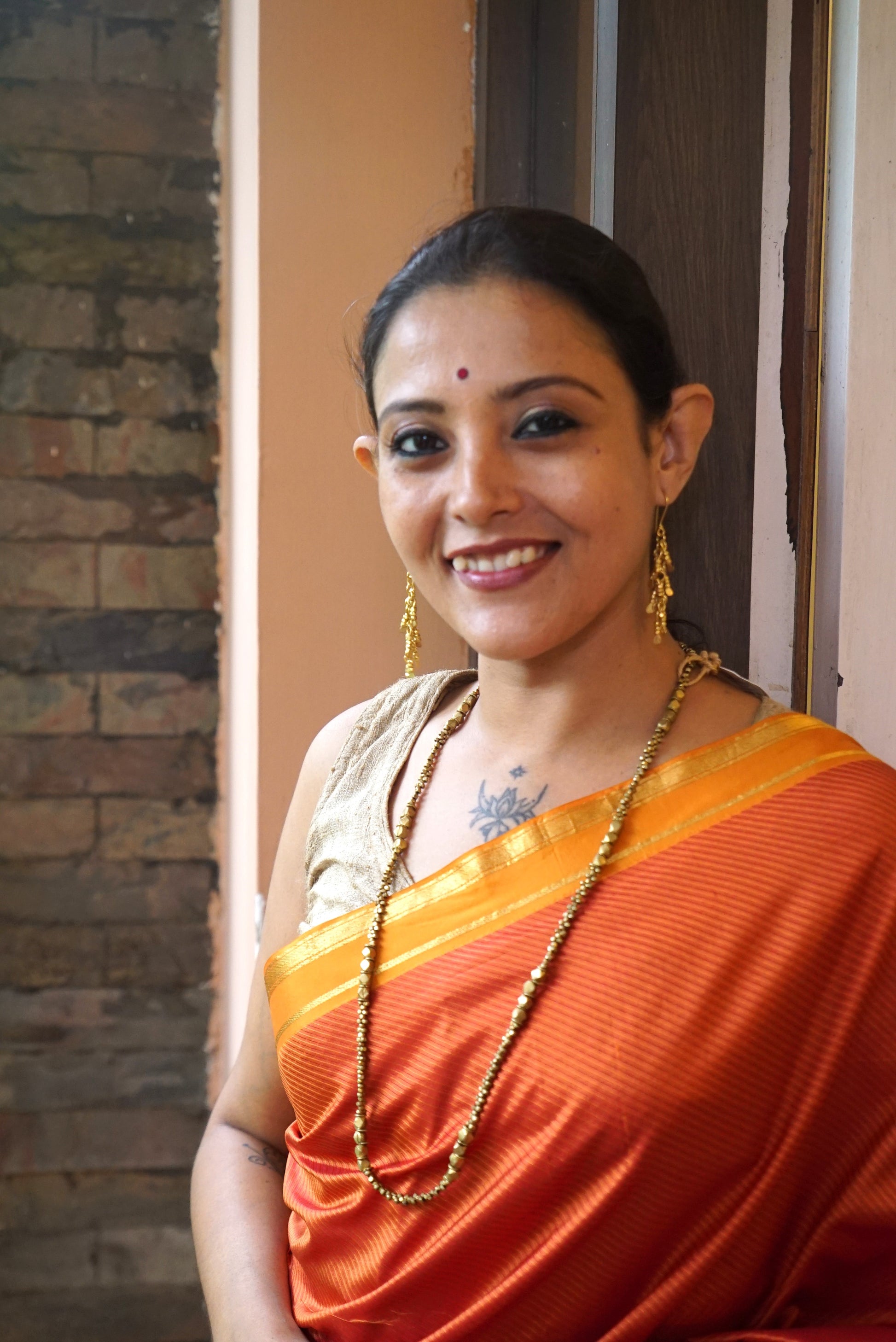 Suha Dokra Jewellery Necklace & Earrings  set