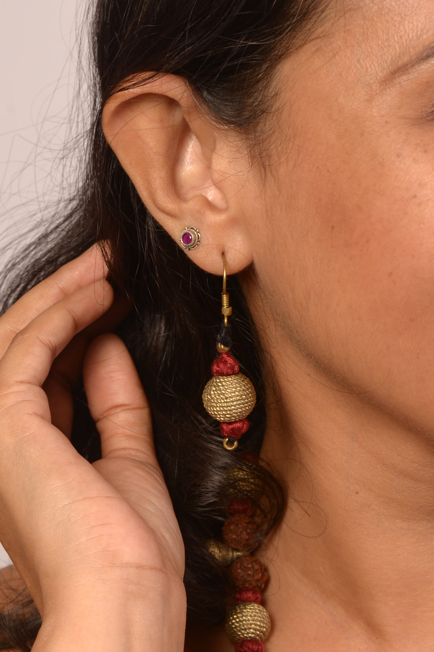 Mritsa Bull Dokra Jewellery Necklace & Earrings set