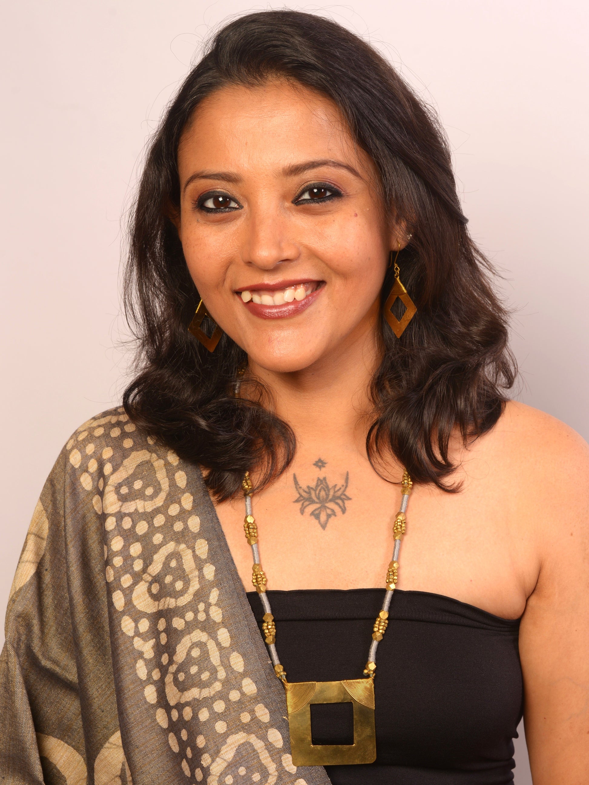 Rishima Dokra Jewellery Necklace & Earrings Set