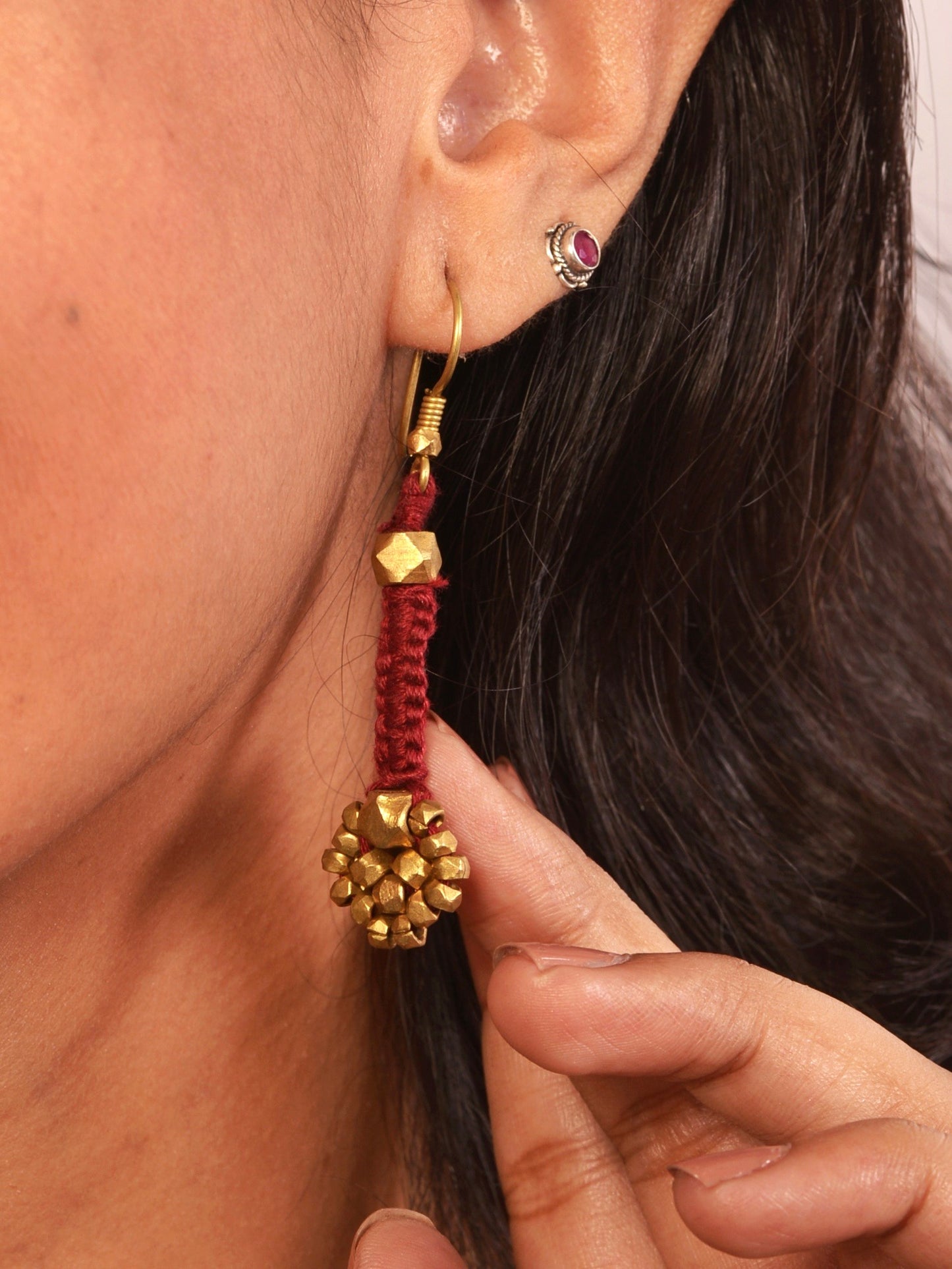 Tanvi Dokra Jewellery Necklace & Earrings  set