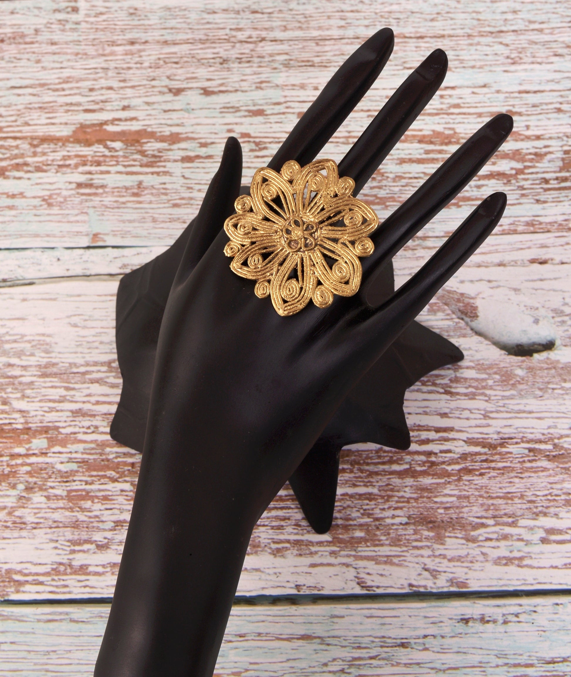 Anahita Dokra Jewellery Finger Ring