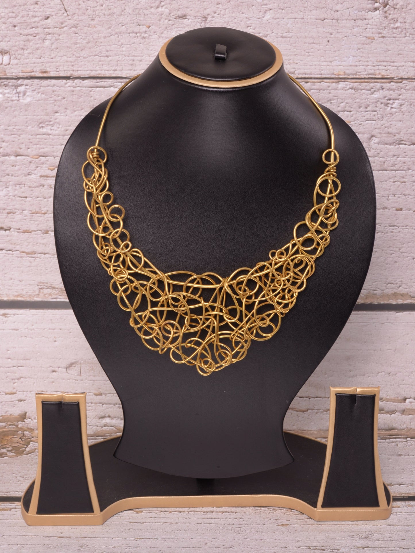 Devika Contemporary Dokra Necklace