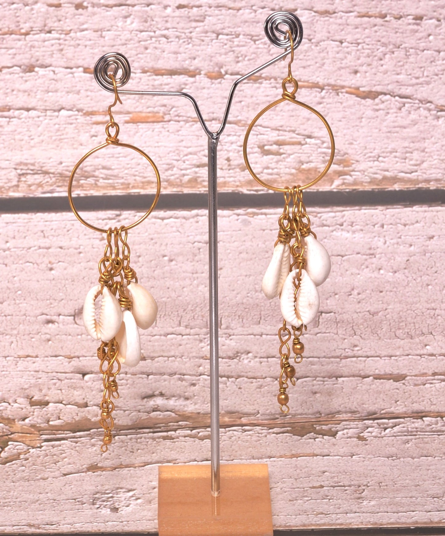 Nadhiya Contemporary Dokra Earrings