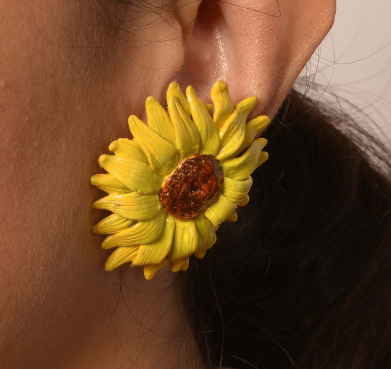 Surya Clay Necklace & Earring set