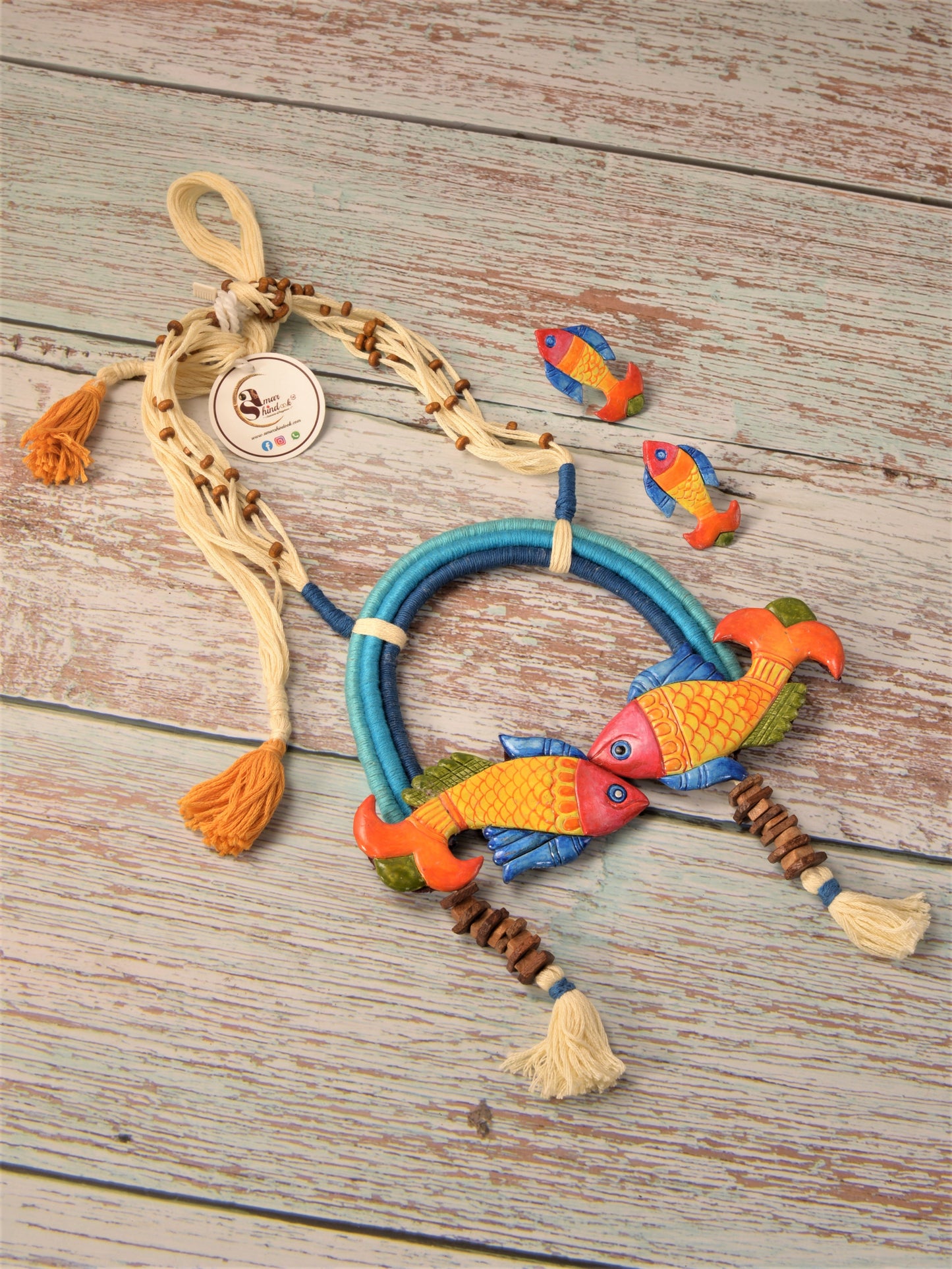 Maraja Clay Necklace & Earring set