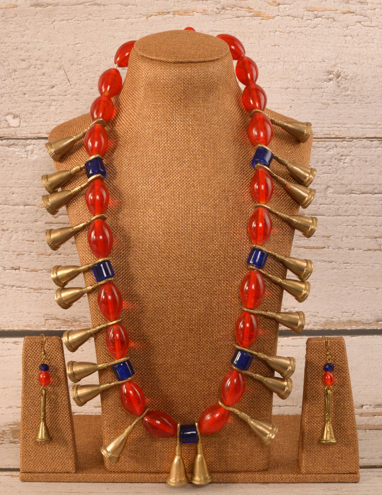 Rachel Naga Tribal Necklace & Earrings set