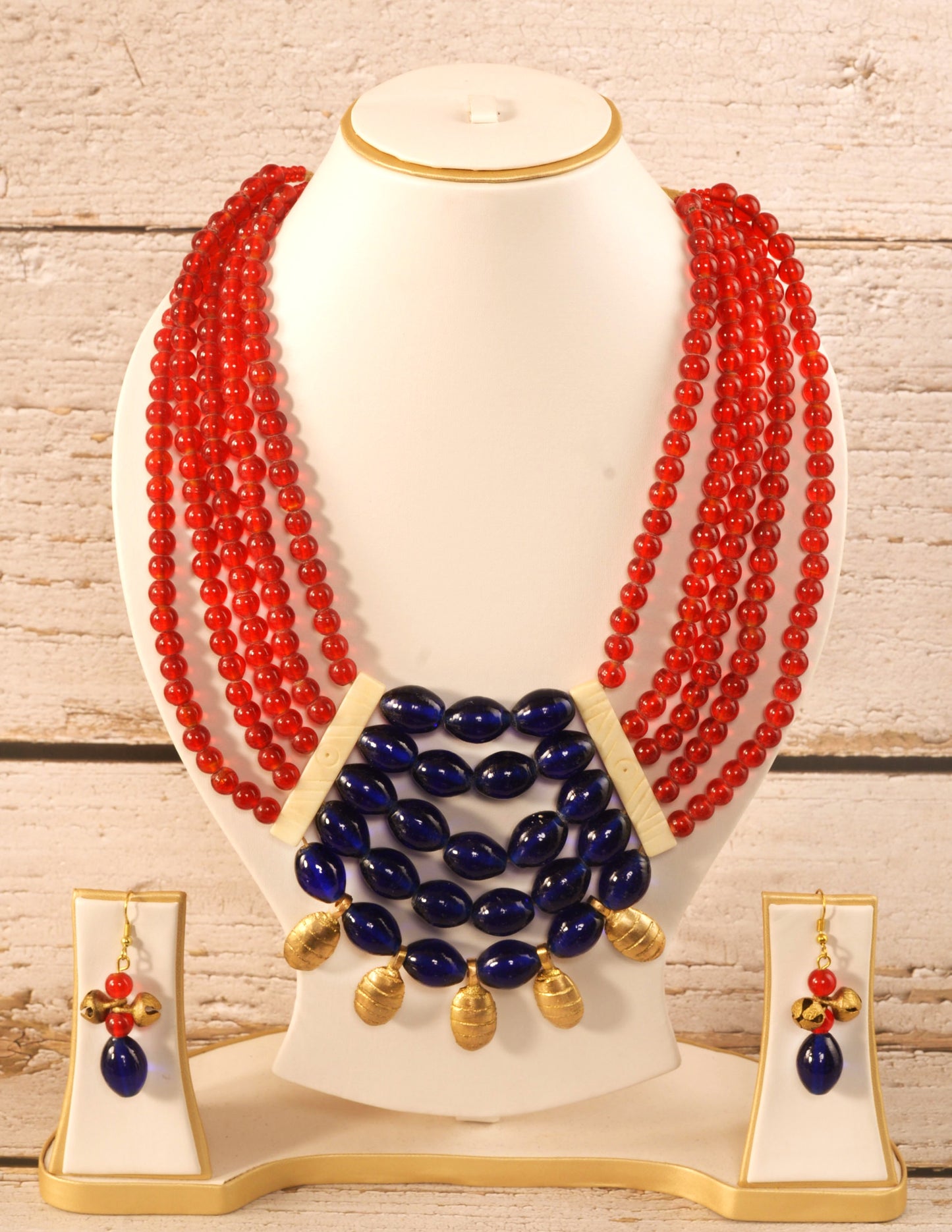 Julia Naga Tribal Necklace & Earrings set