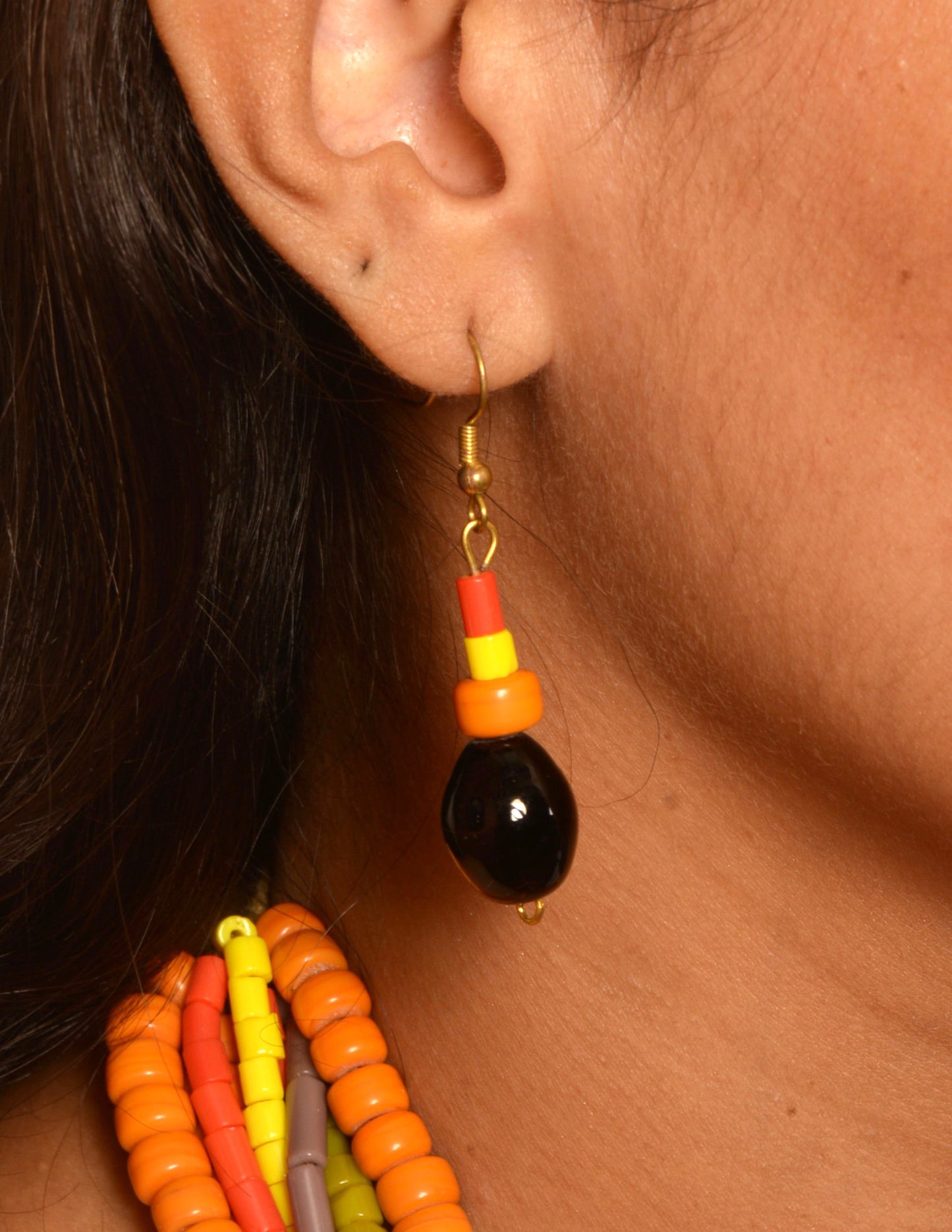 Renee Naga Tribal Necklace & Earrings set