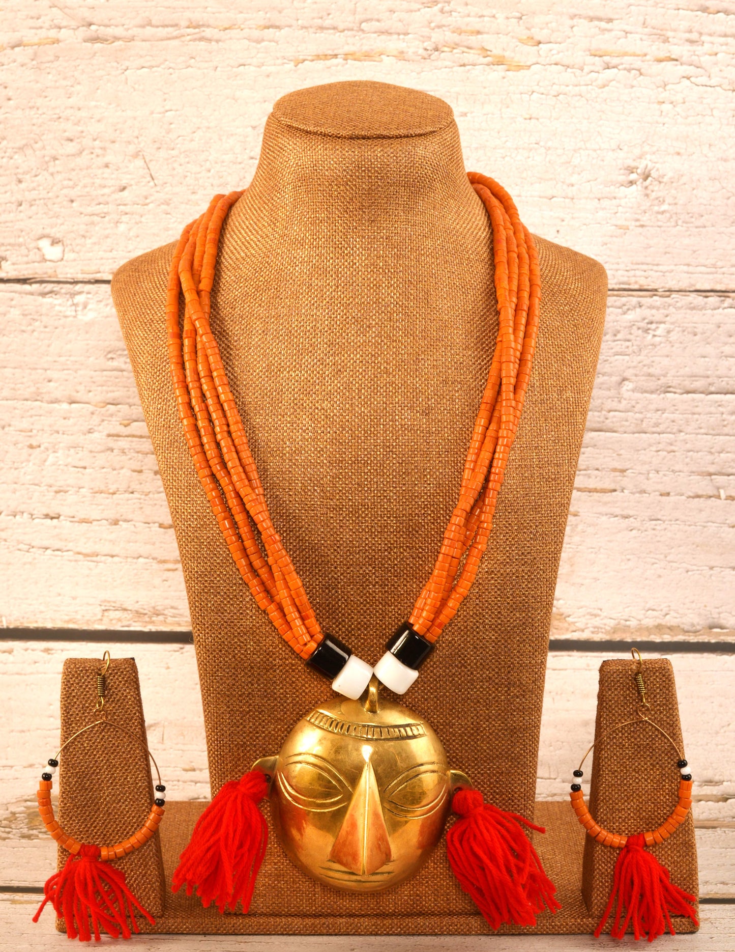 Nora Naga Tribal Necklace & Earrings set