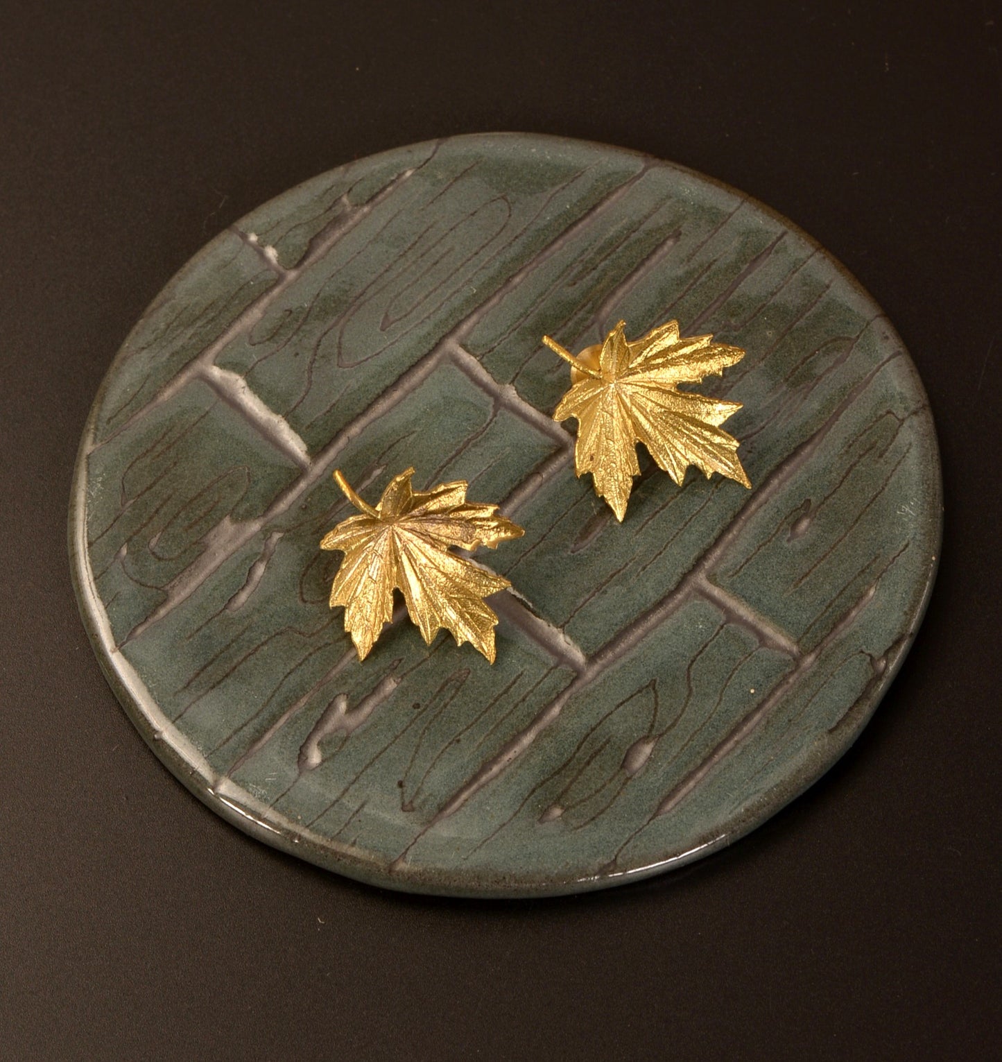 Aanandi Brass Earrings