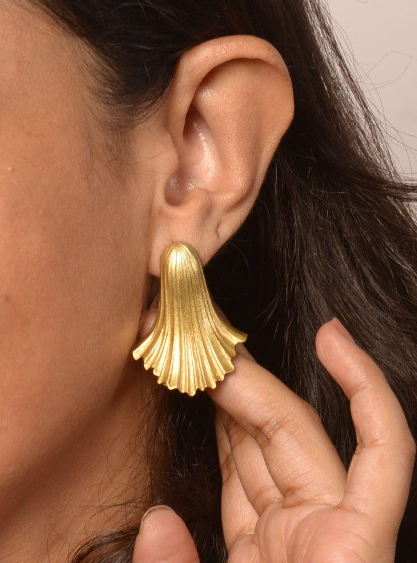 Aaradhita Brass Earrings