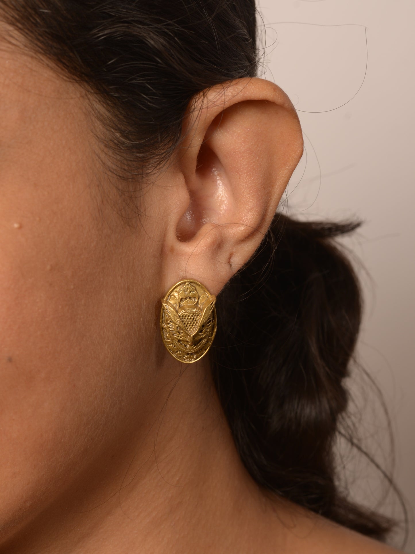 Chintanika Brass Earrings