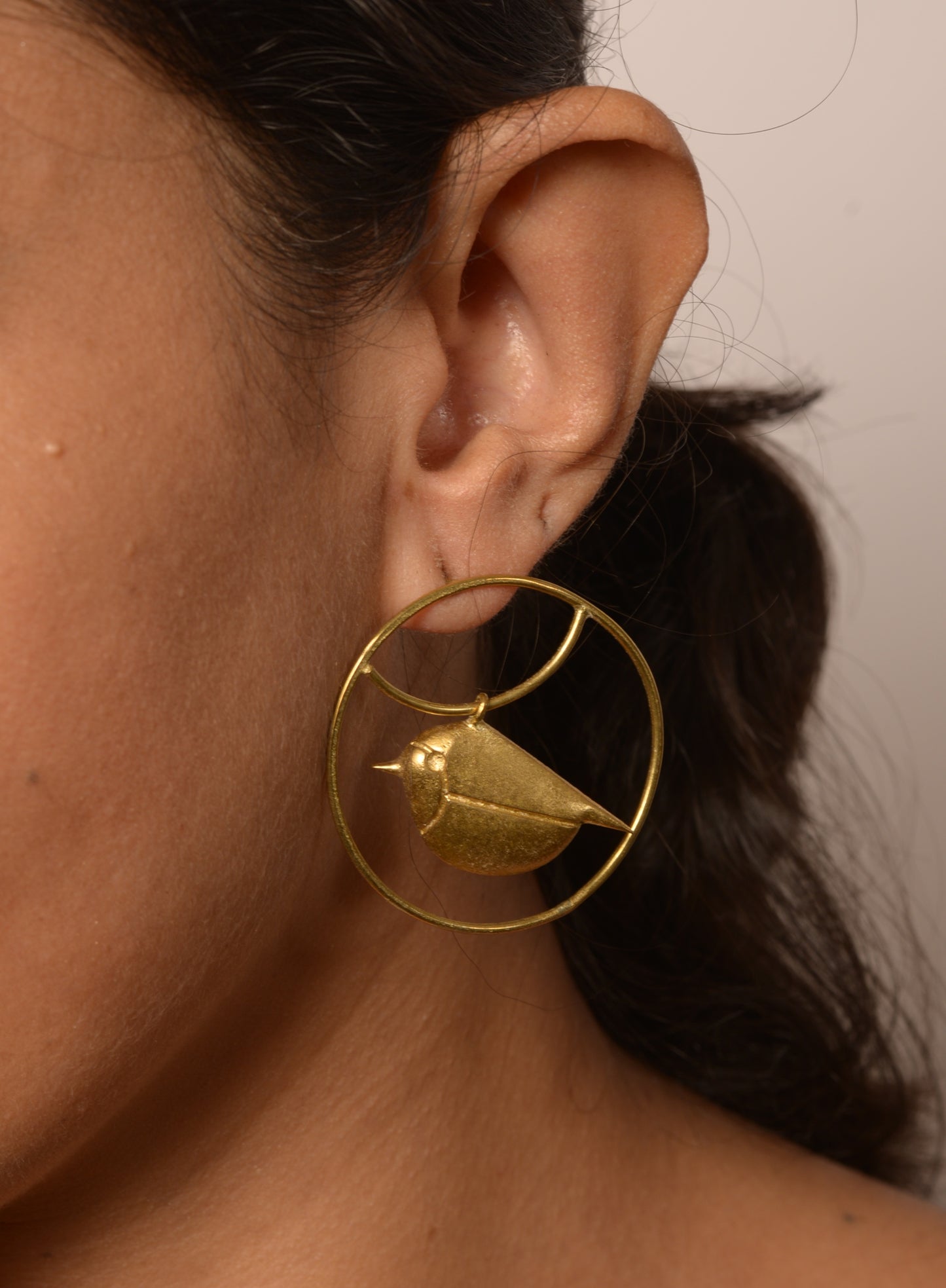Darshana Brass Earrings