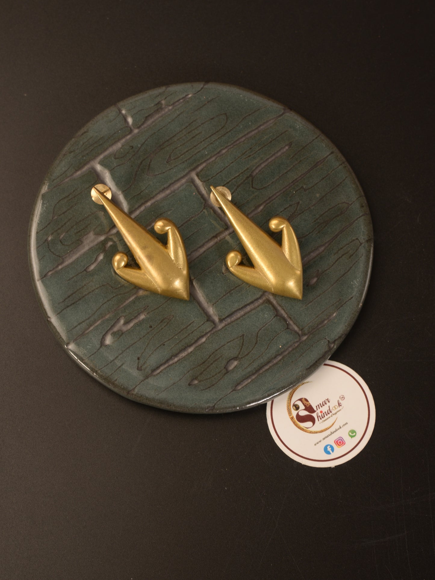 Chhaya Brass Earrings