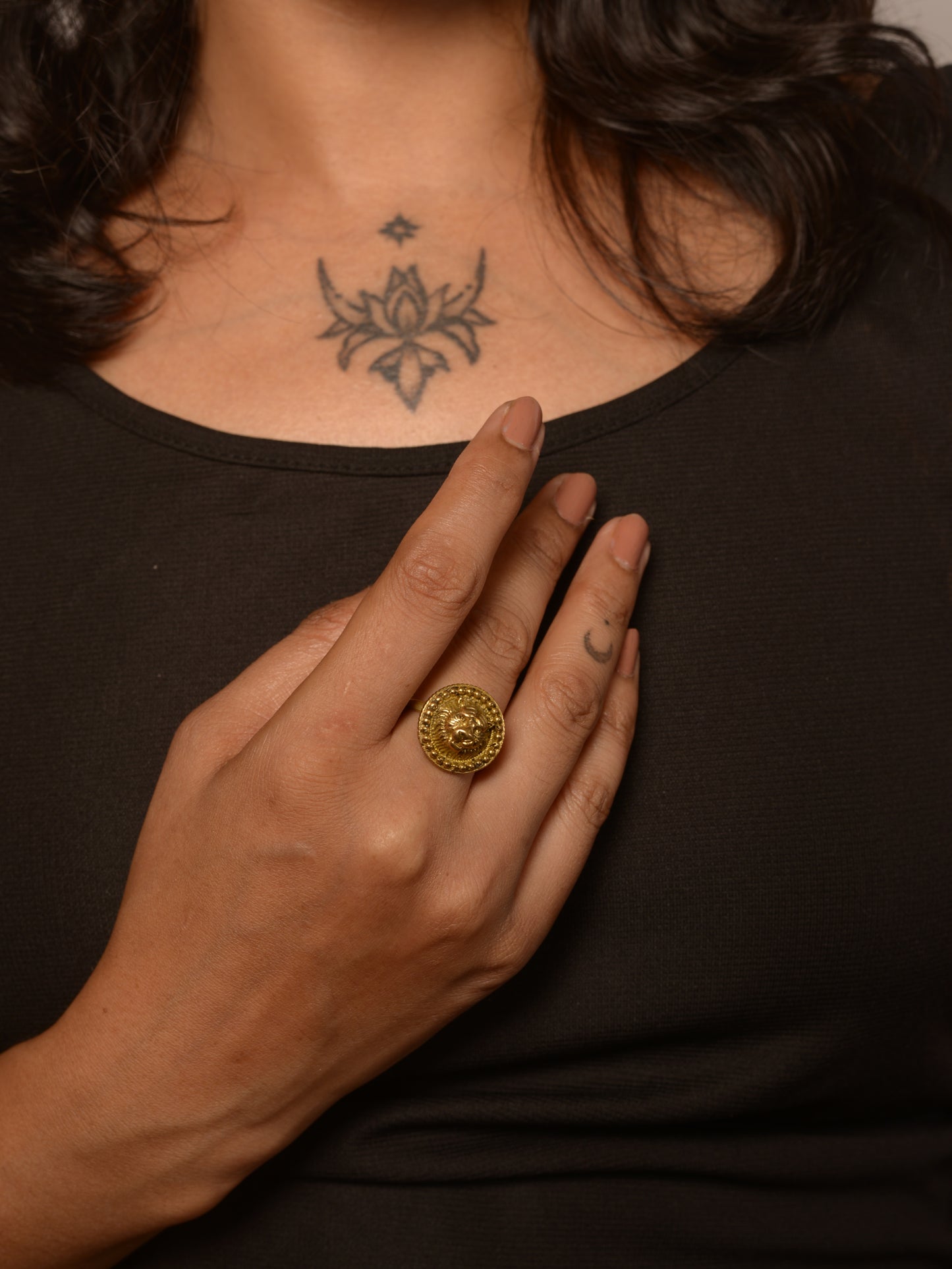 Jayashree Brass Finger Ring