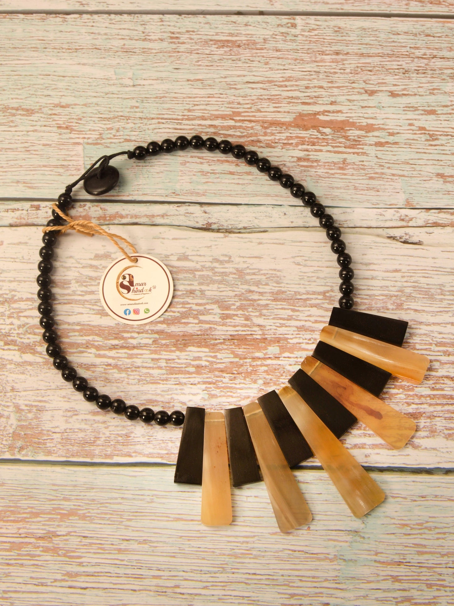 Yana Horn Necklace