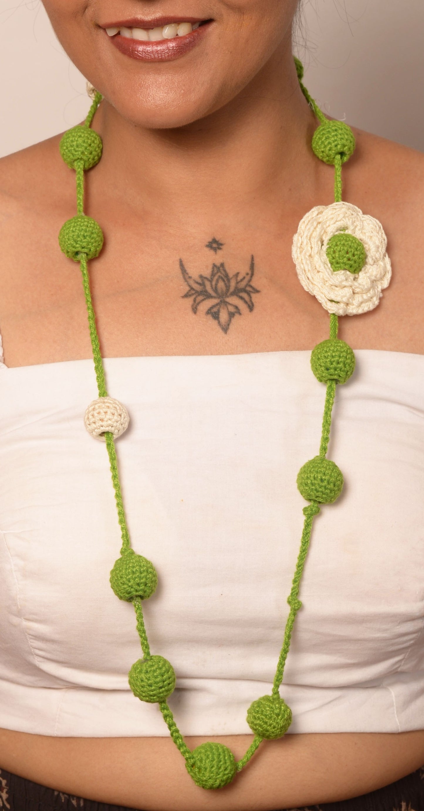 Aarunya Crochet Necklace