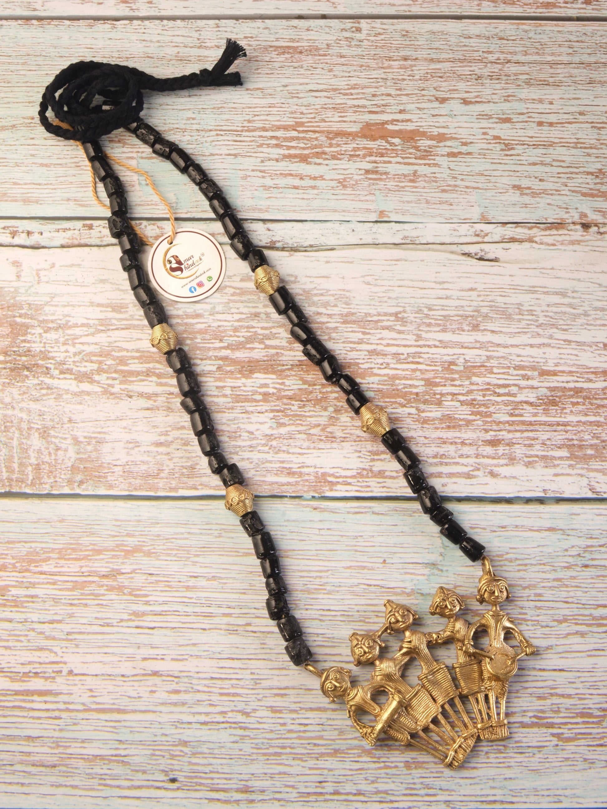 Divyashi Dokra Jewellery Necklace