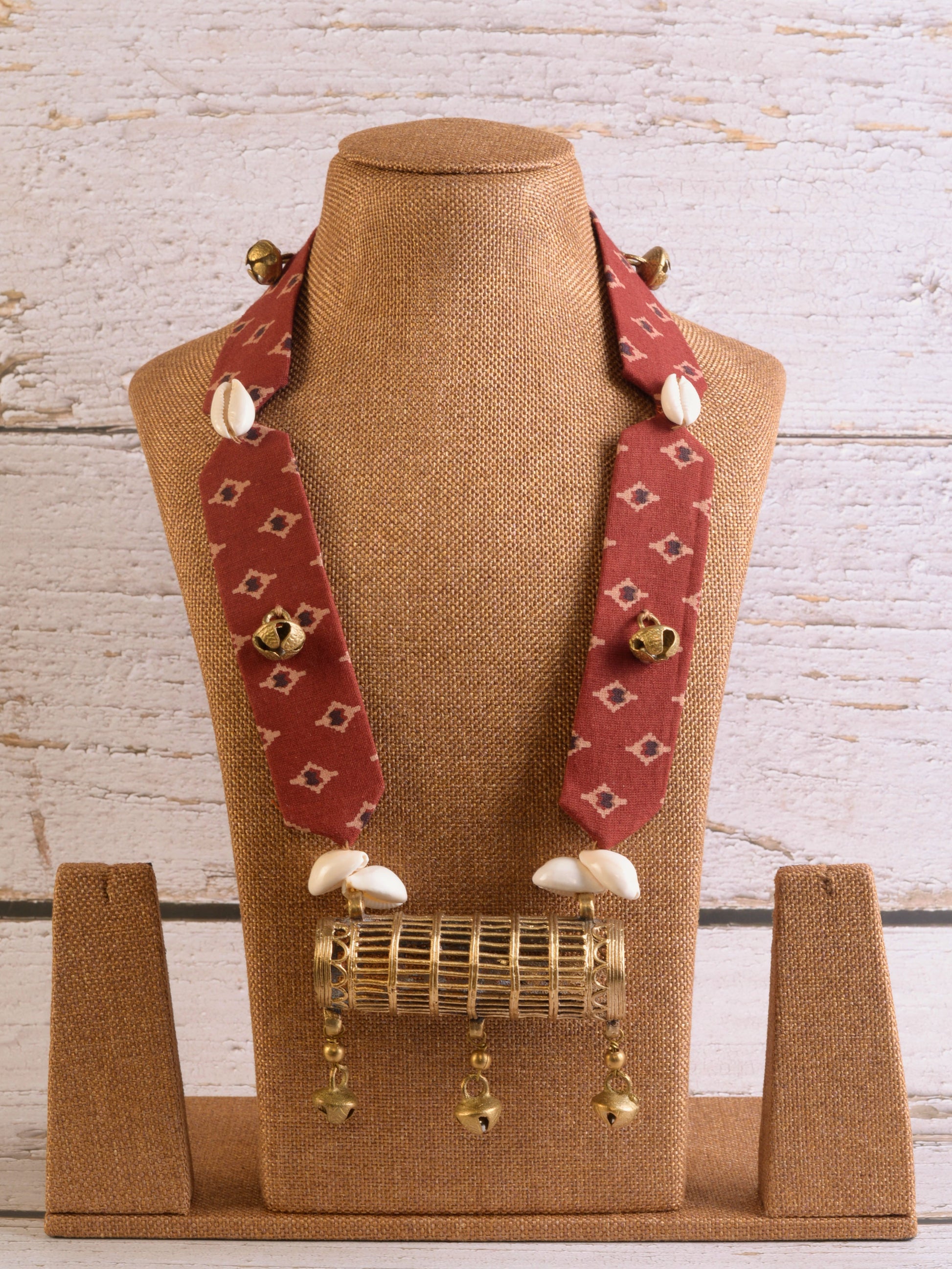 Hradini Dokra Jewellery Necklace