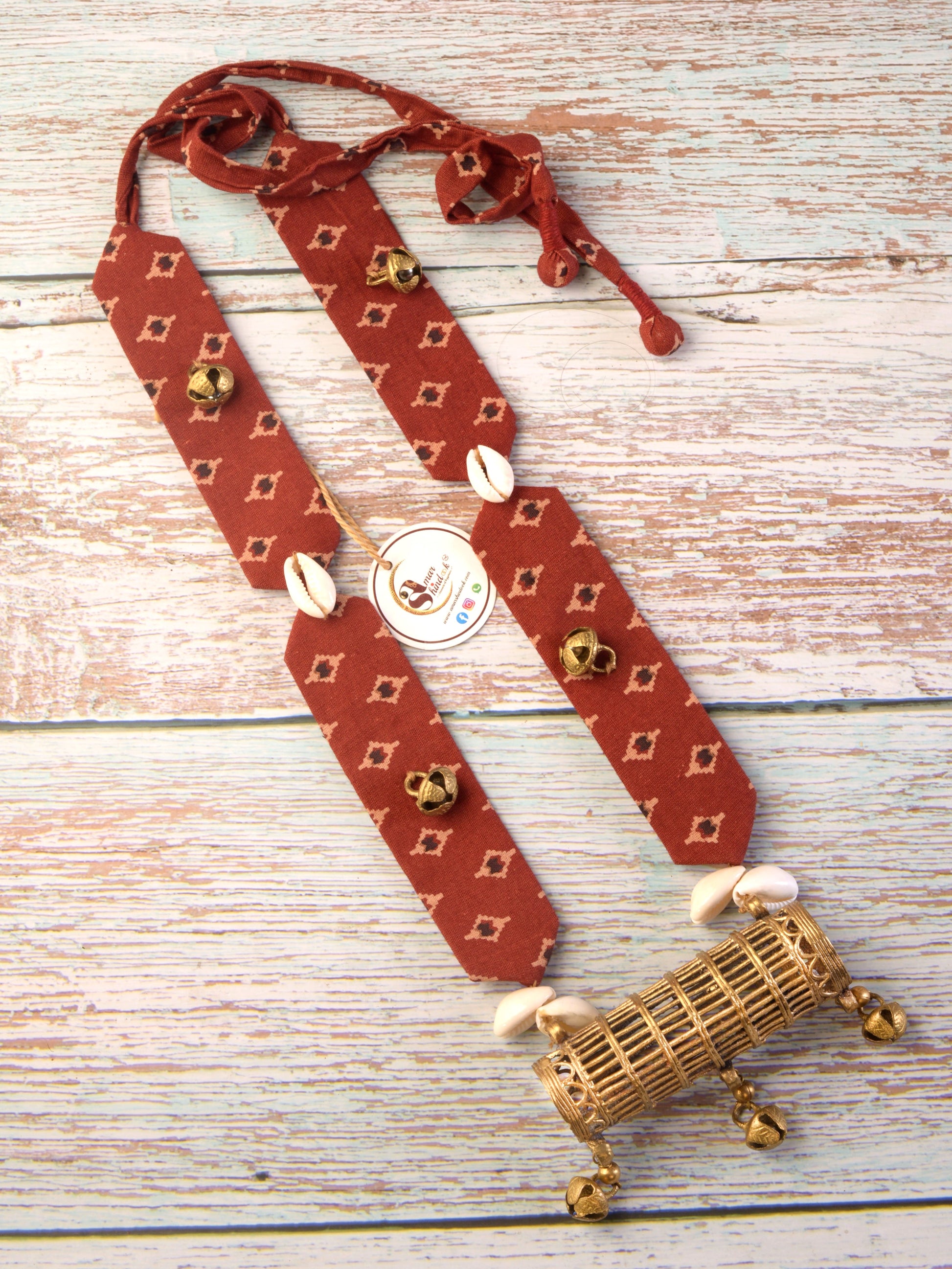 Hradini Dokra Jewellery Necklace