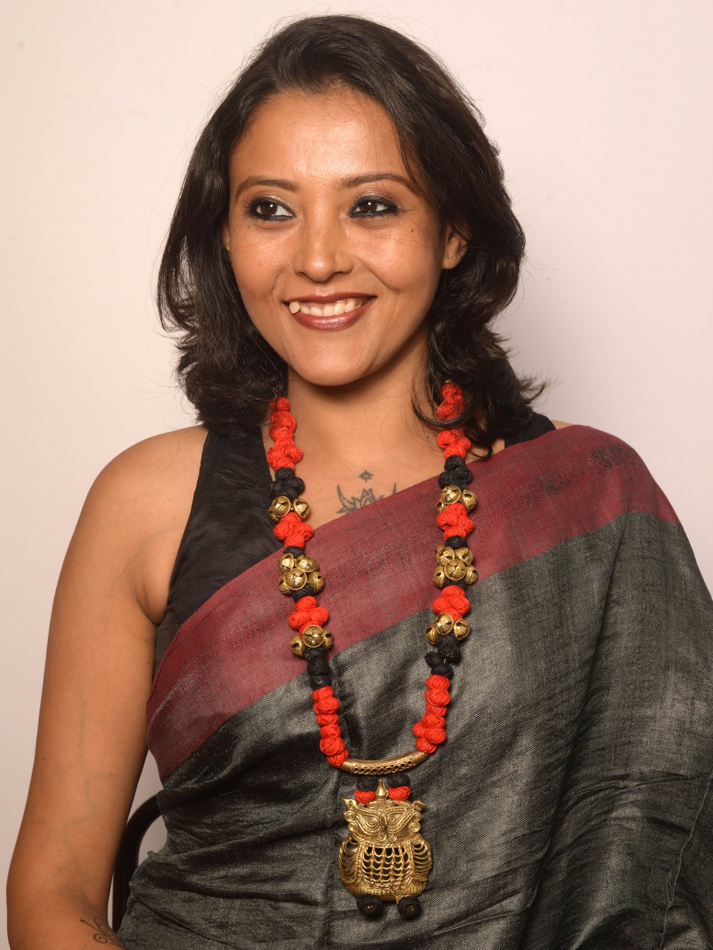 Ishanvi Dokra Jewellery Necklace