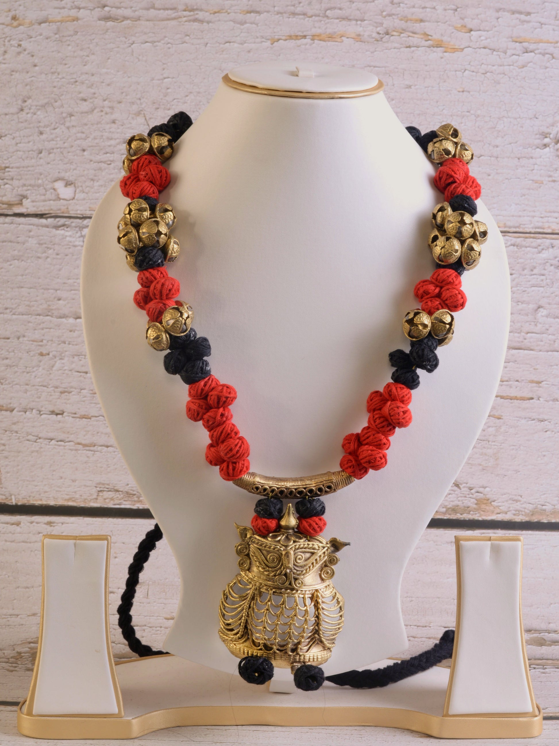 Ishanvi Dokra Jewellery Necklace
