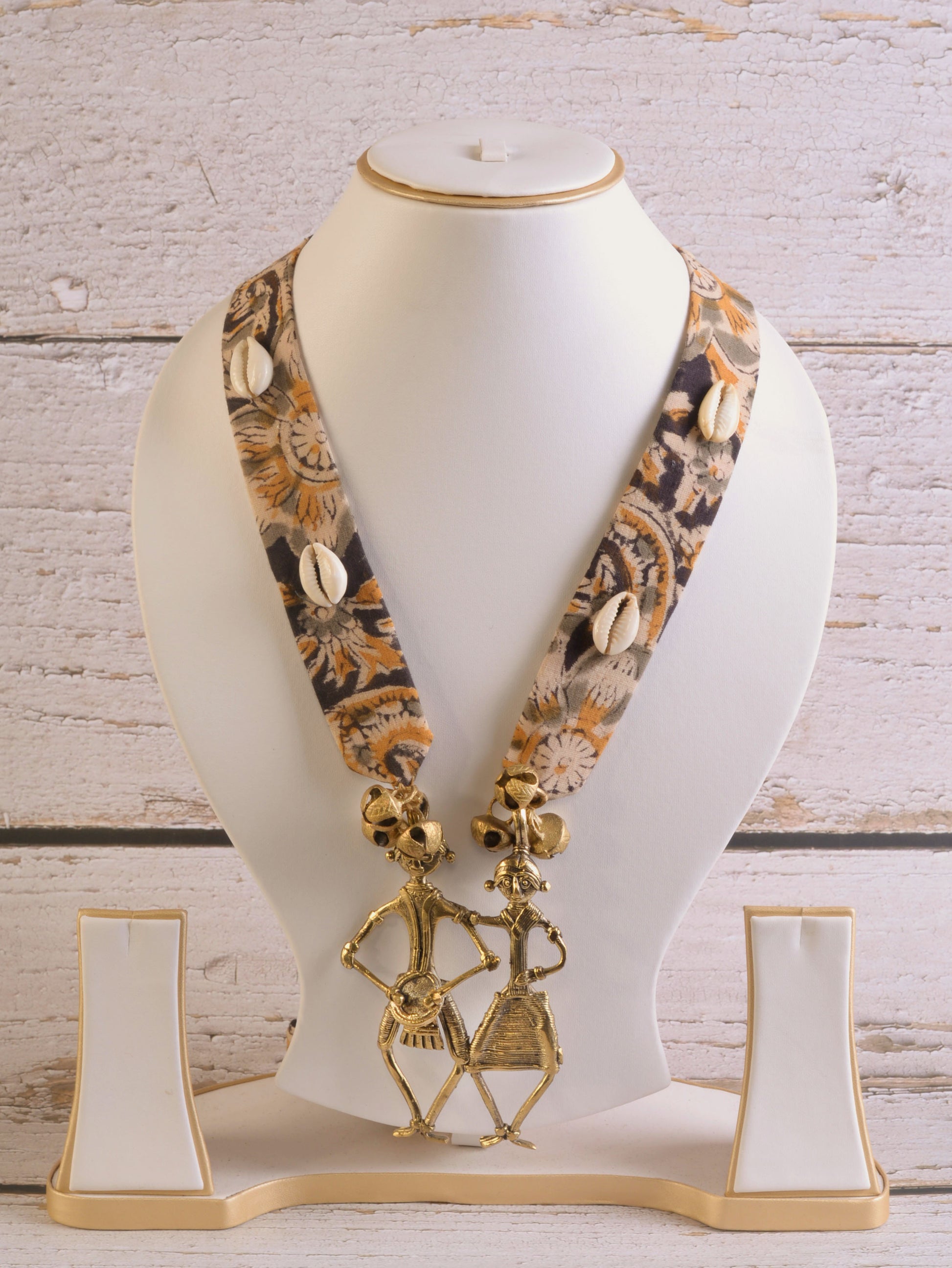Ihina Dokra Jewellery Necklace