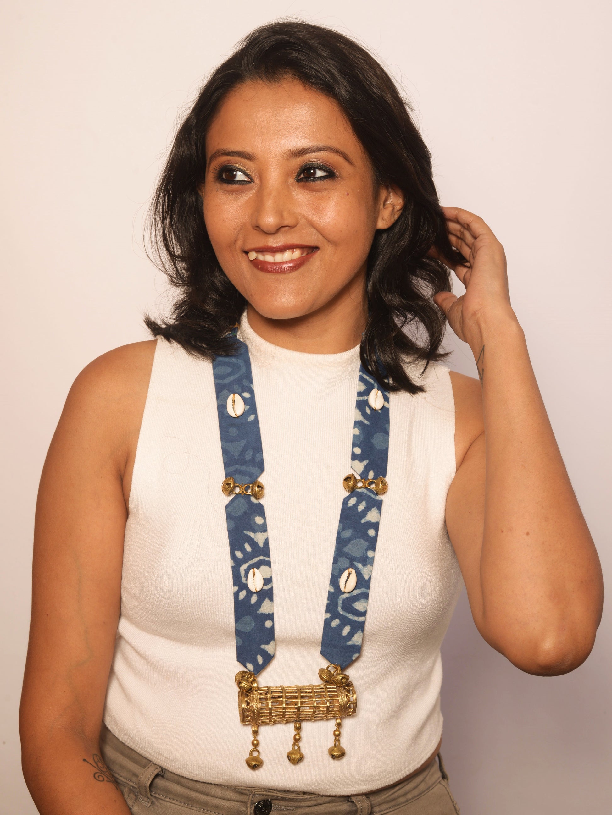 Srinika Dokra Jewellery Necklace