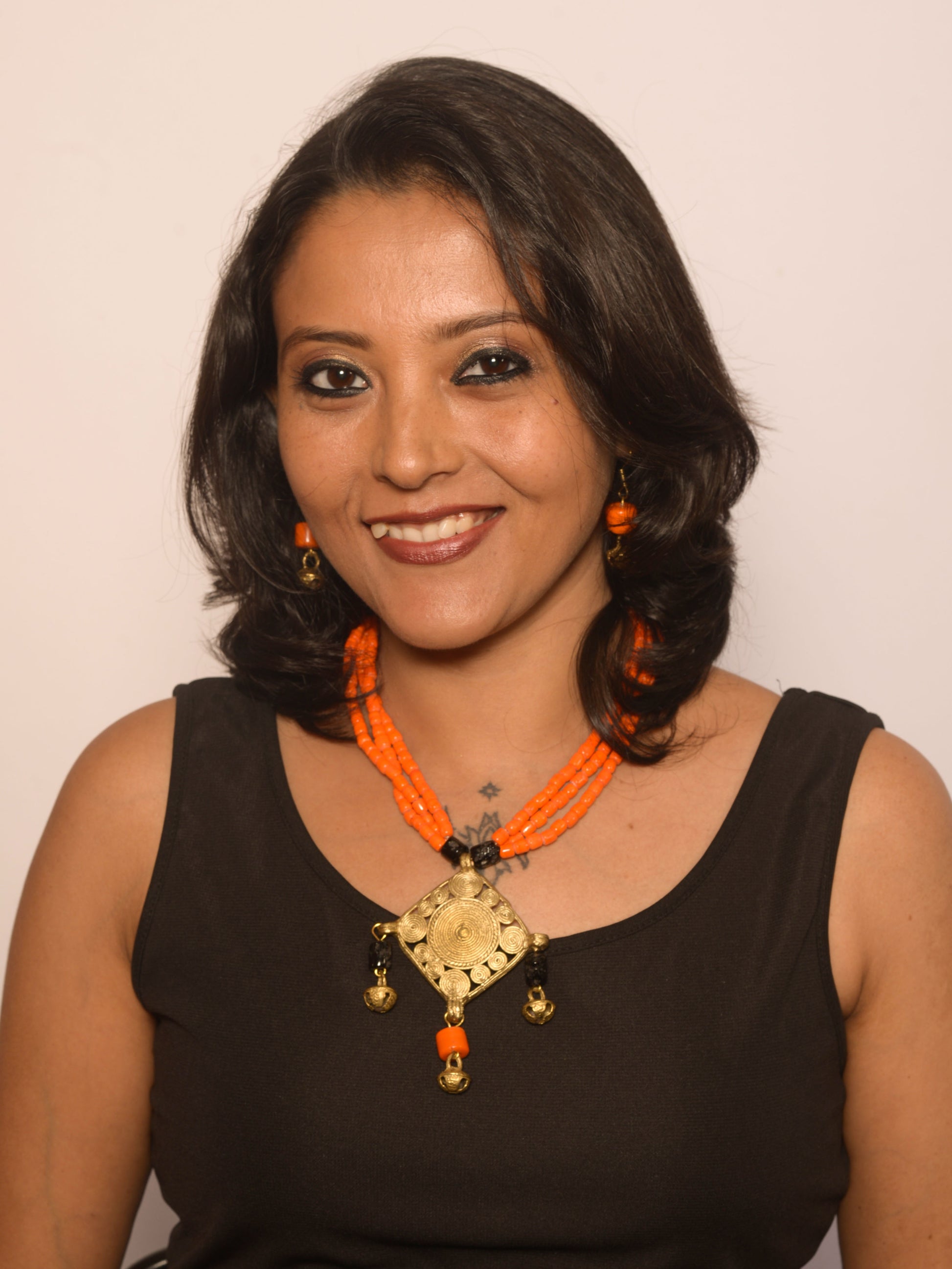 Rishvi Dokra Jewellery Necklace & Earrings Set