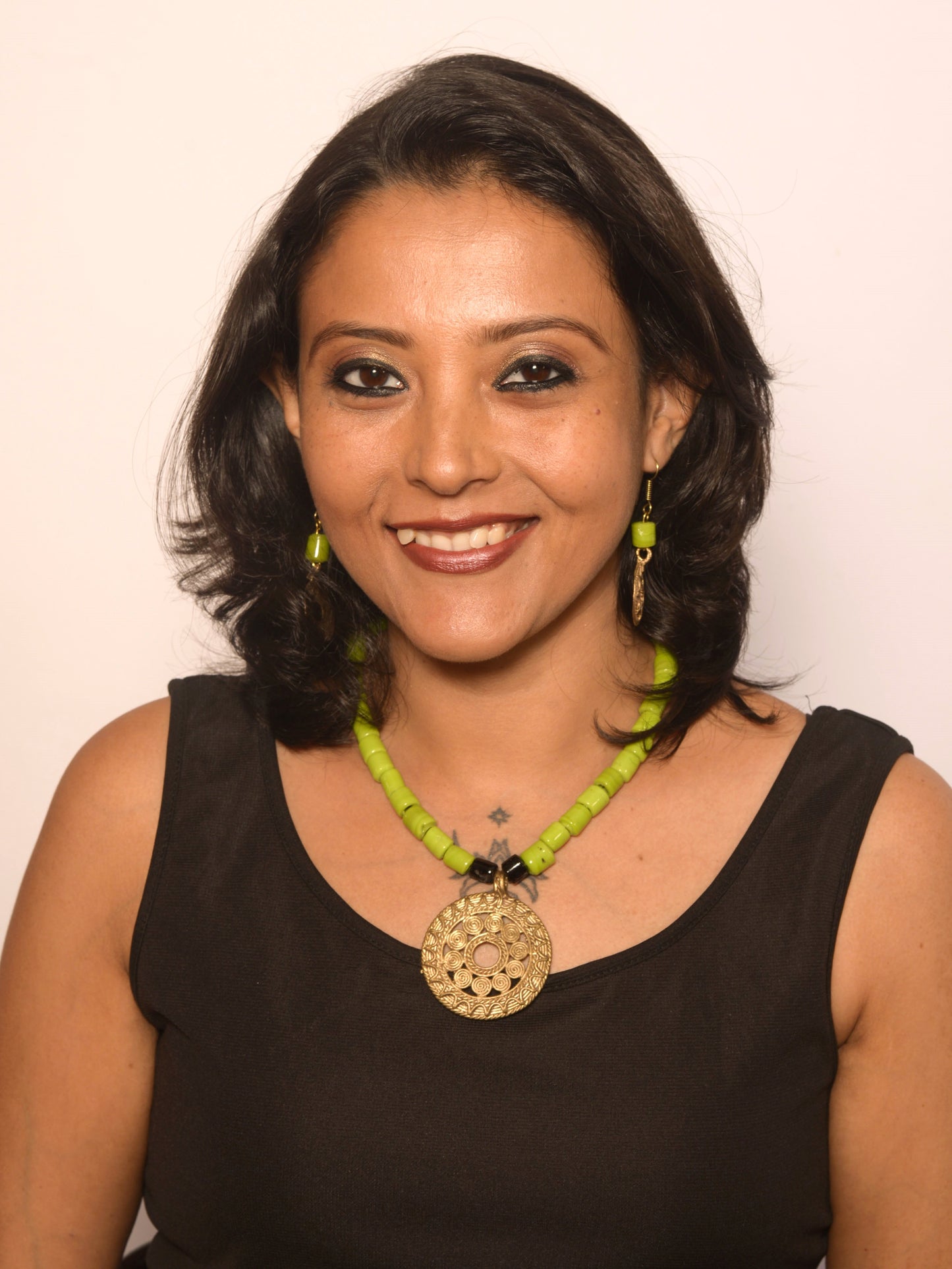 Rutvi Dokra Necklace & Earrings set