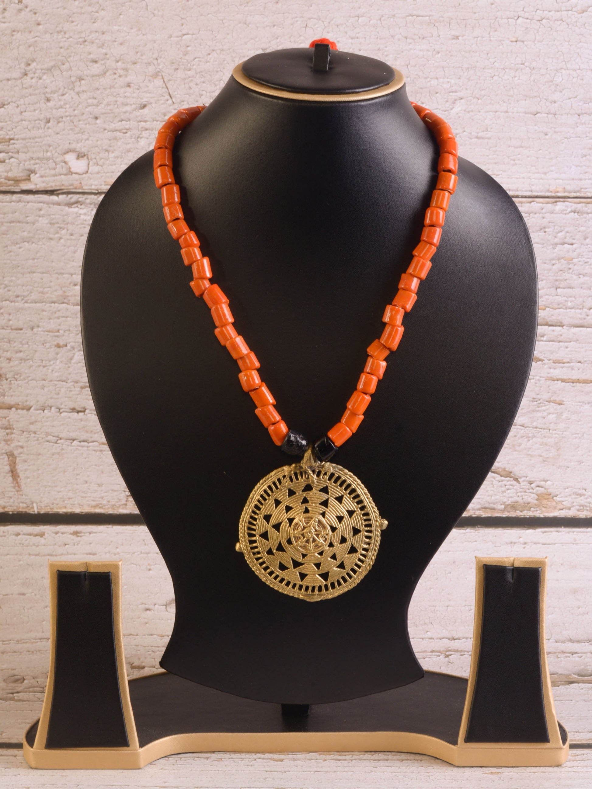Maanvi Dokra Jewellery Necklace
