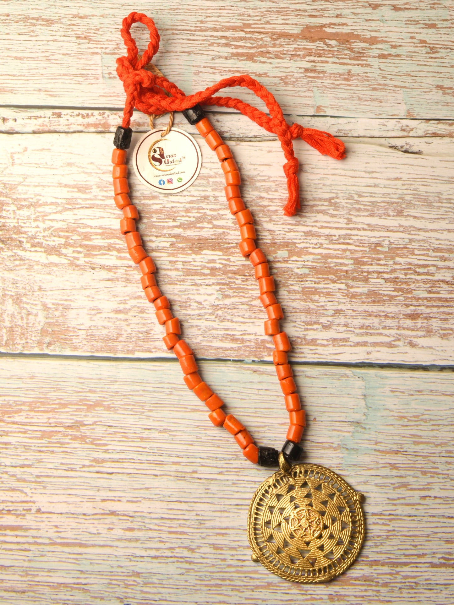 Maanvi Dokra Necklace