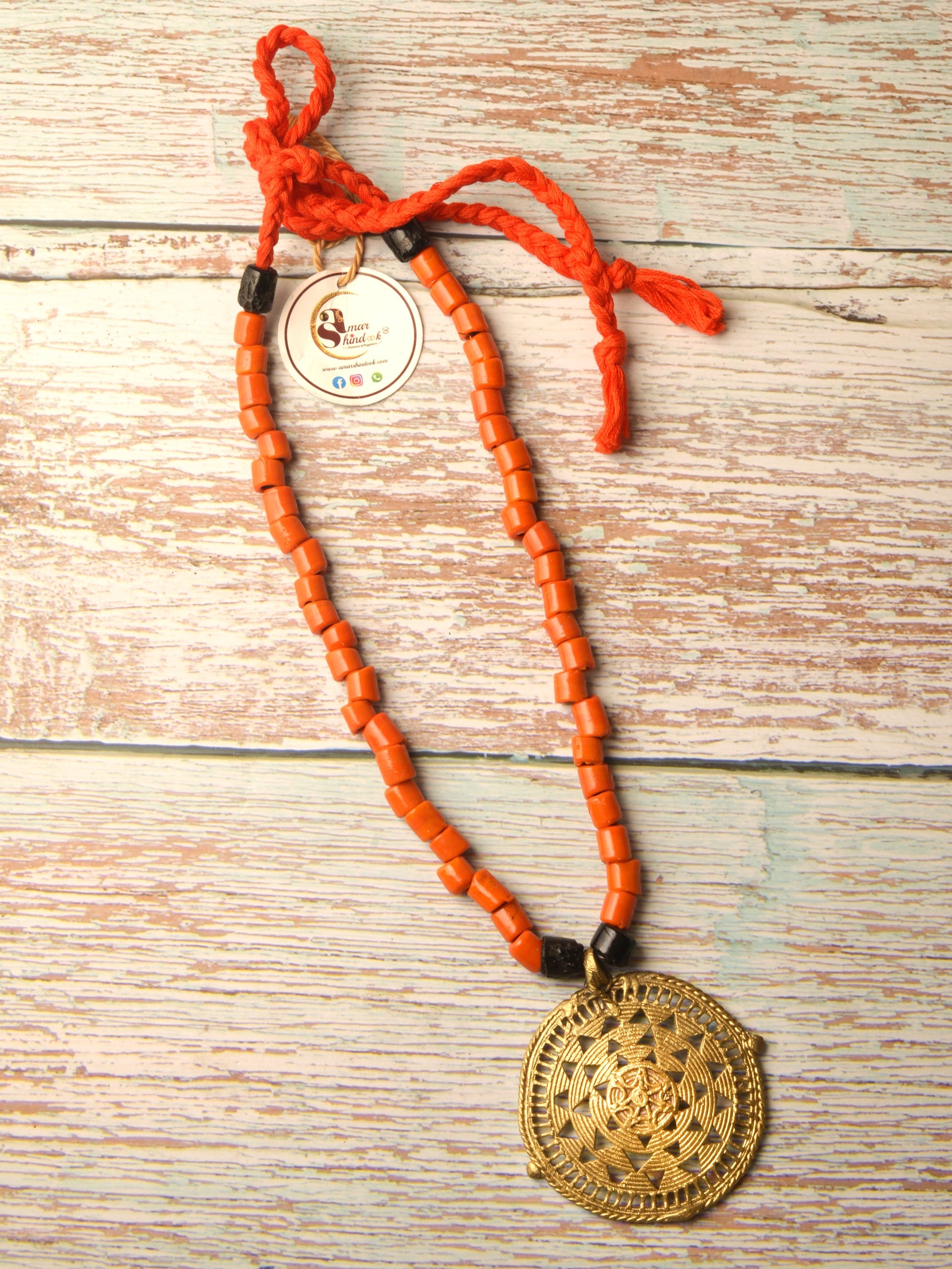 Maanvi Dokra Jewellery Necklace