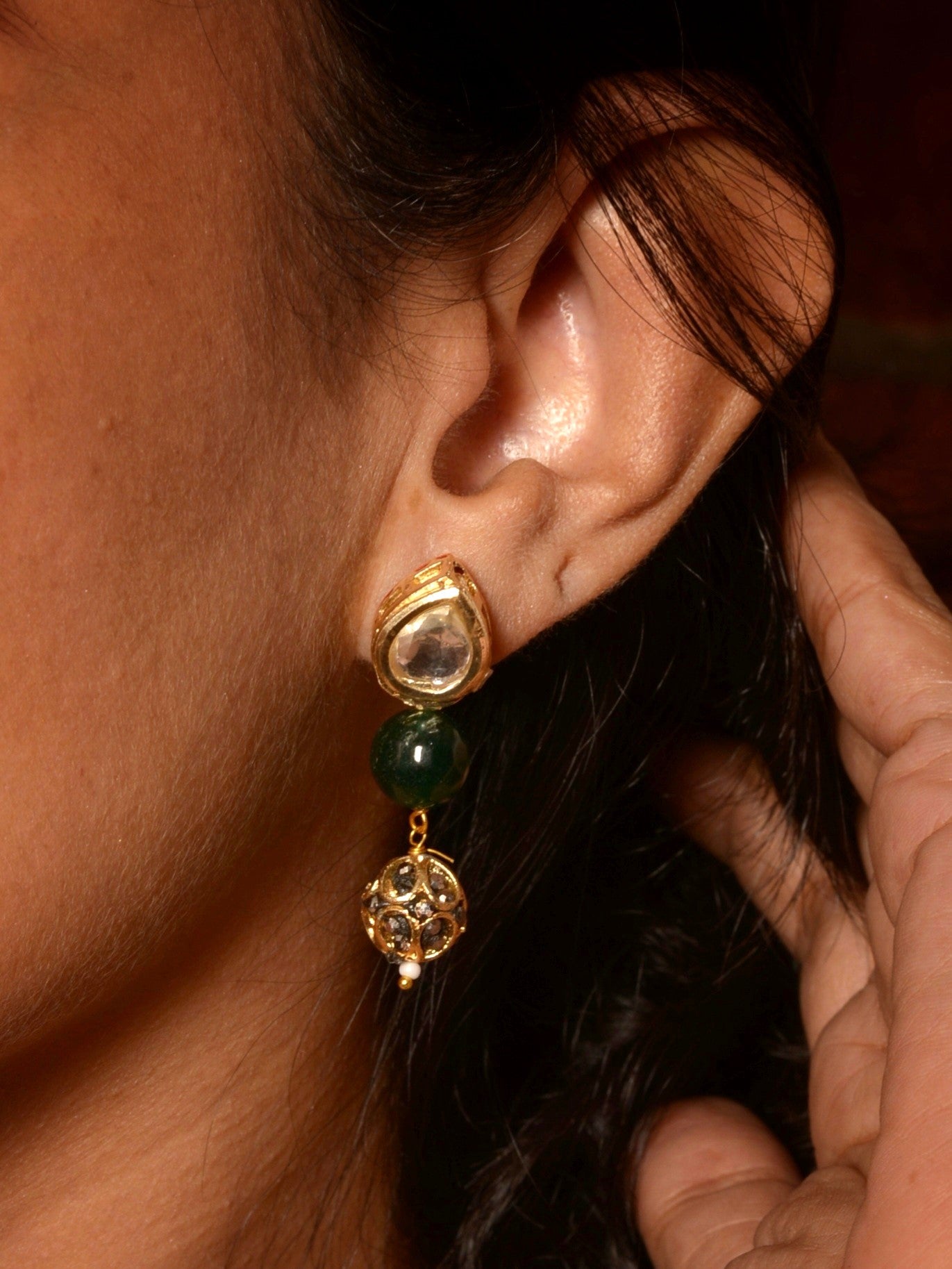 Chitrangada Tanjore Necklace & Earrings set