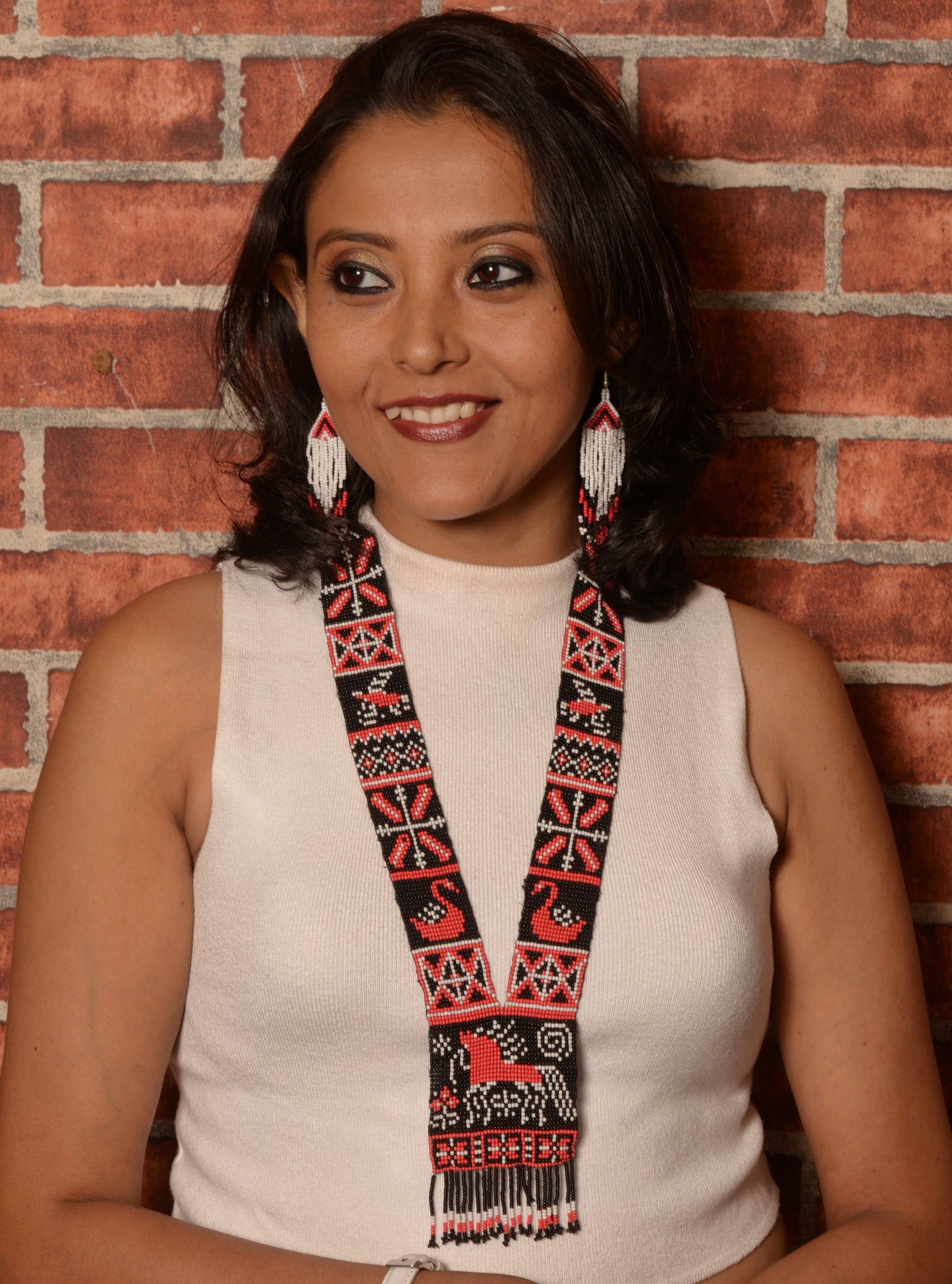 Marmel Beads Necklace & Earrings Set