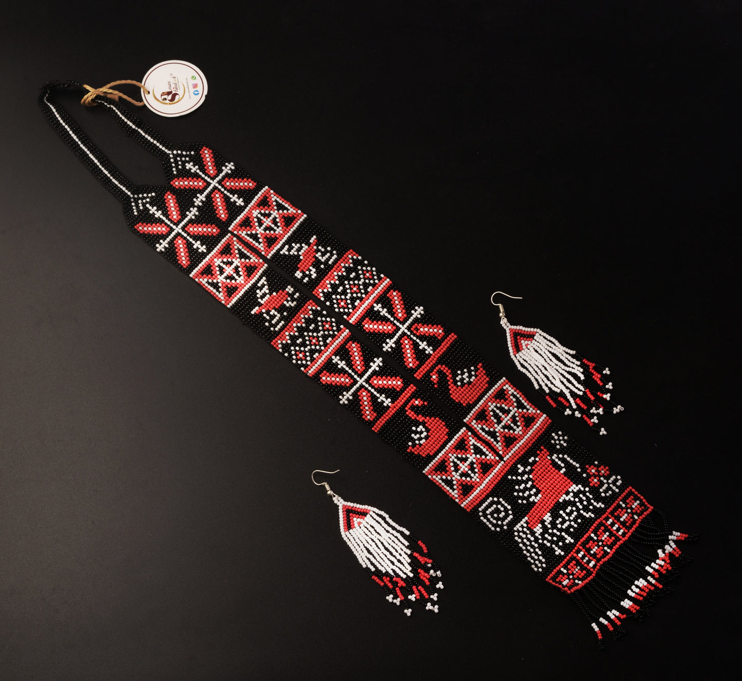 Marmel Beads Necklace & Earrings Set