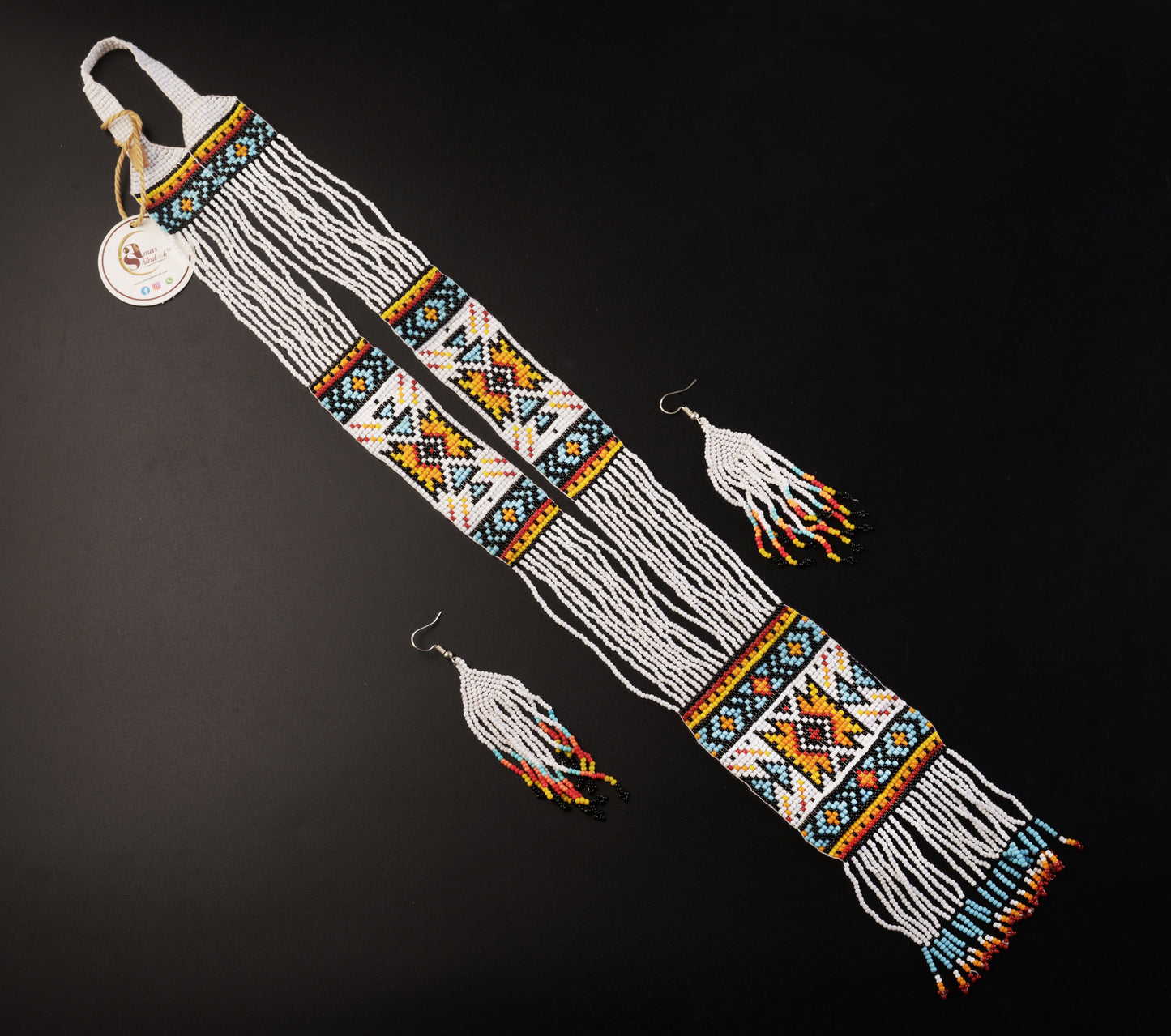 Orali Beads Necklace & Earrings Set
