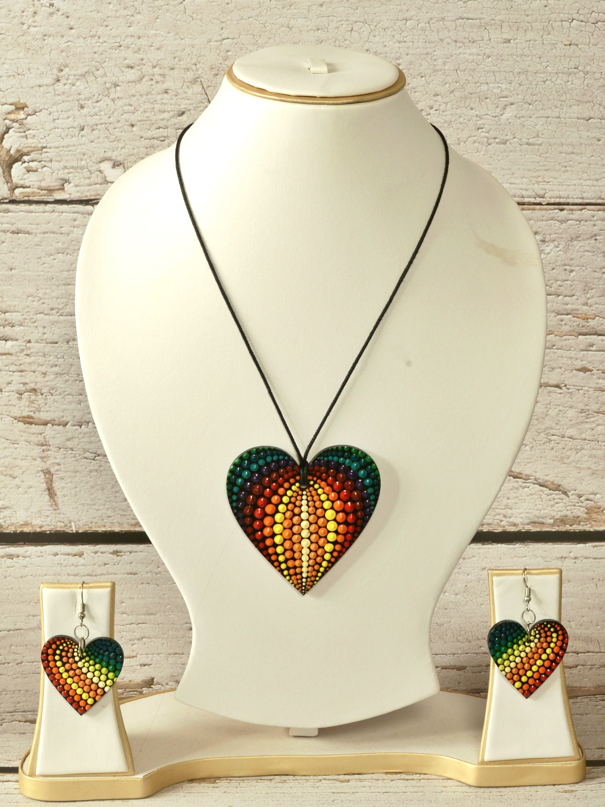 Vama Mandala Pendant & Earrings set