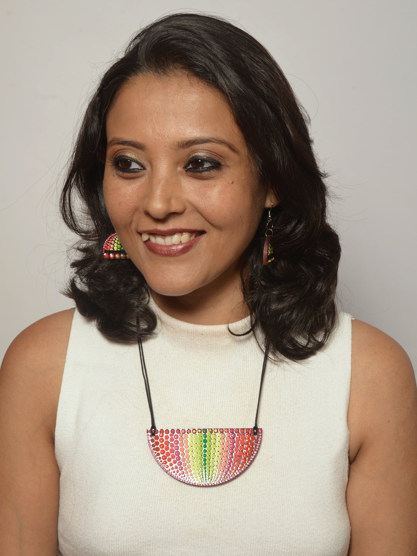Divya Mandala Pendant & Earrings set